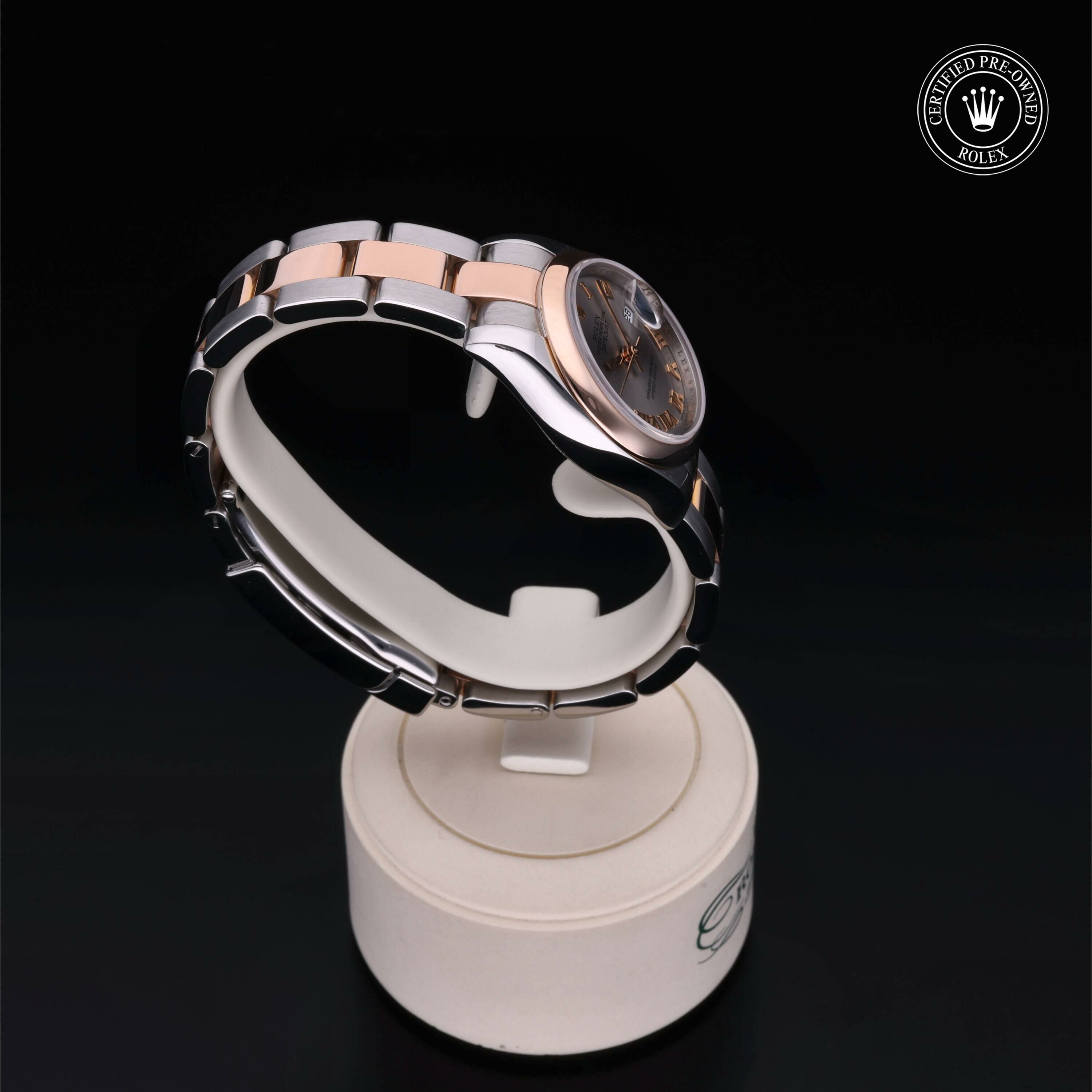 Rolex Lady-Datejust 26 in Rolesor 18 Carat Red M179161-0070 at Ferret - view 28