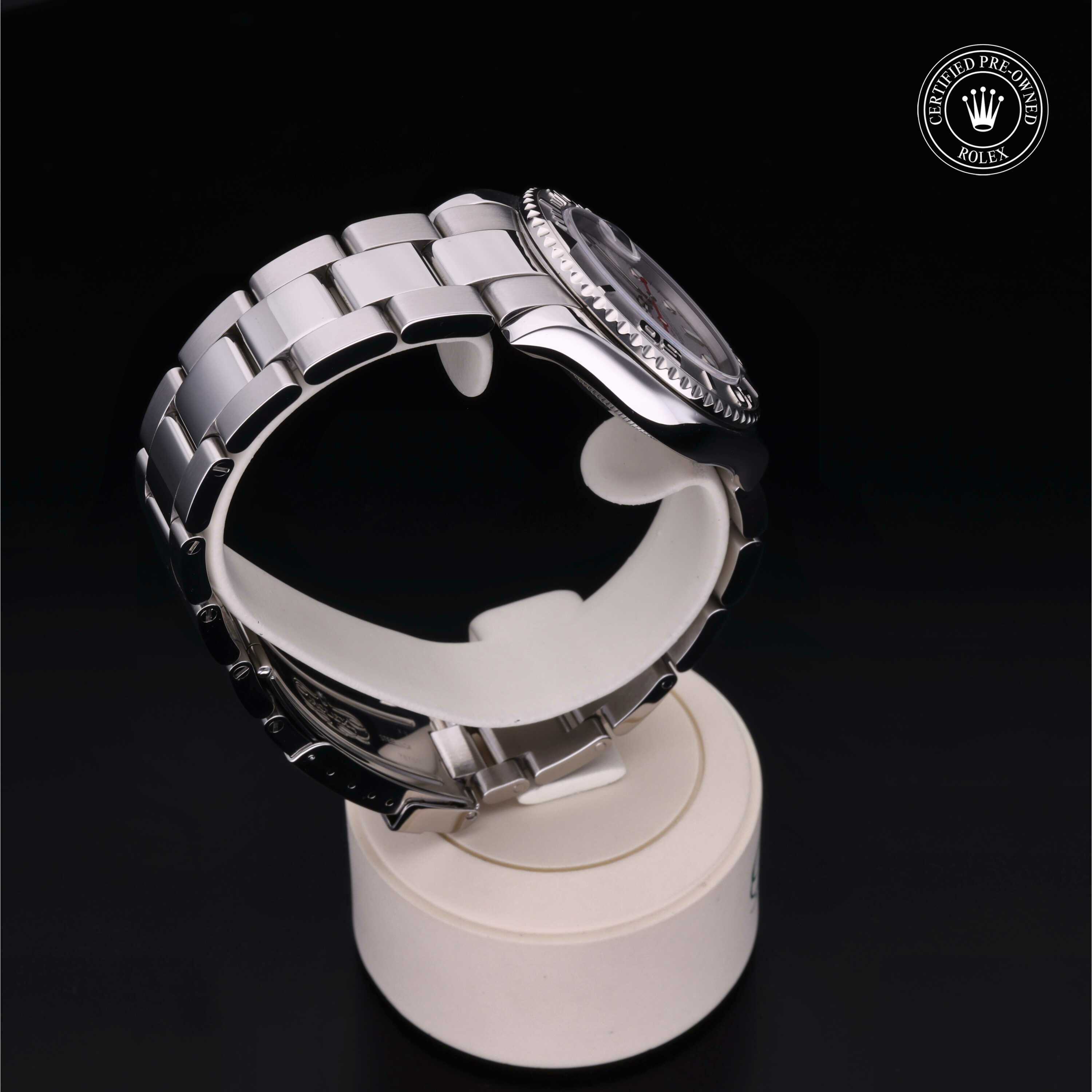Rolex Yacht-Master 35 en Rolesium Platine M168622-0005 chez Ferret - vue 25