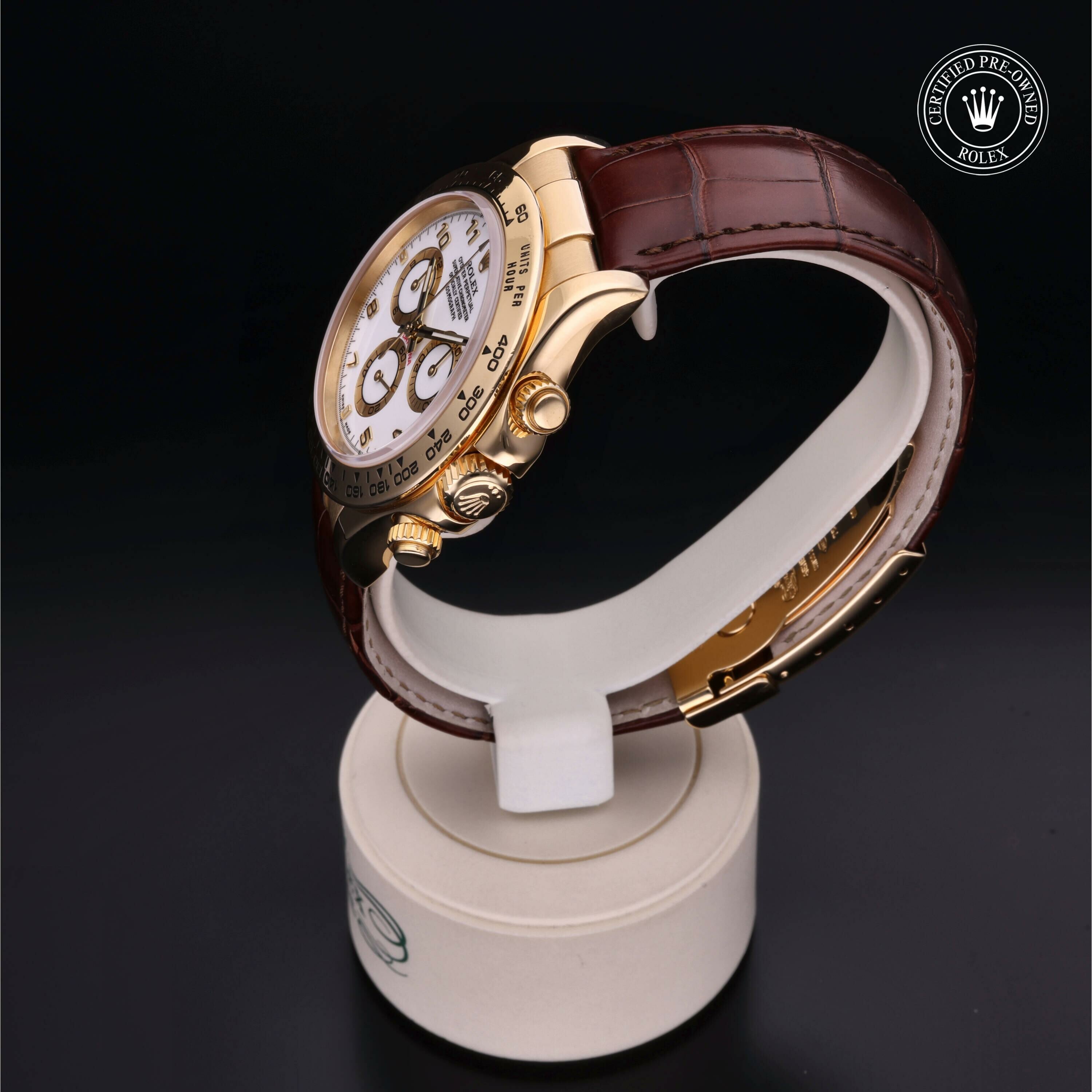 Rolex Oyster Perpetual Cosmograph Daytona in Gold 18 Carat Yellow M116518-0033 at Ferret - view 9