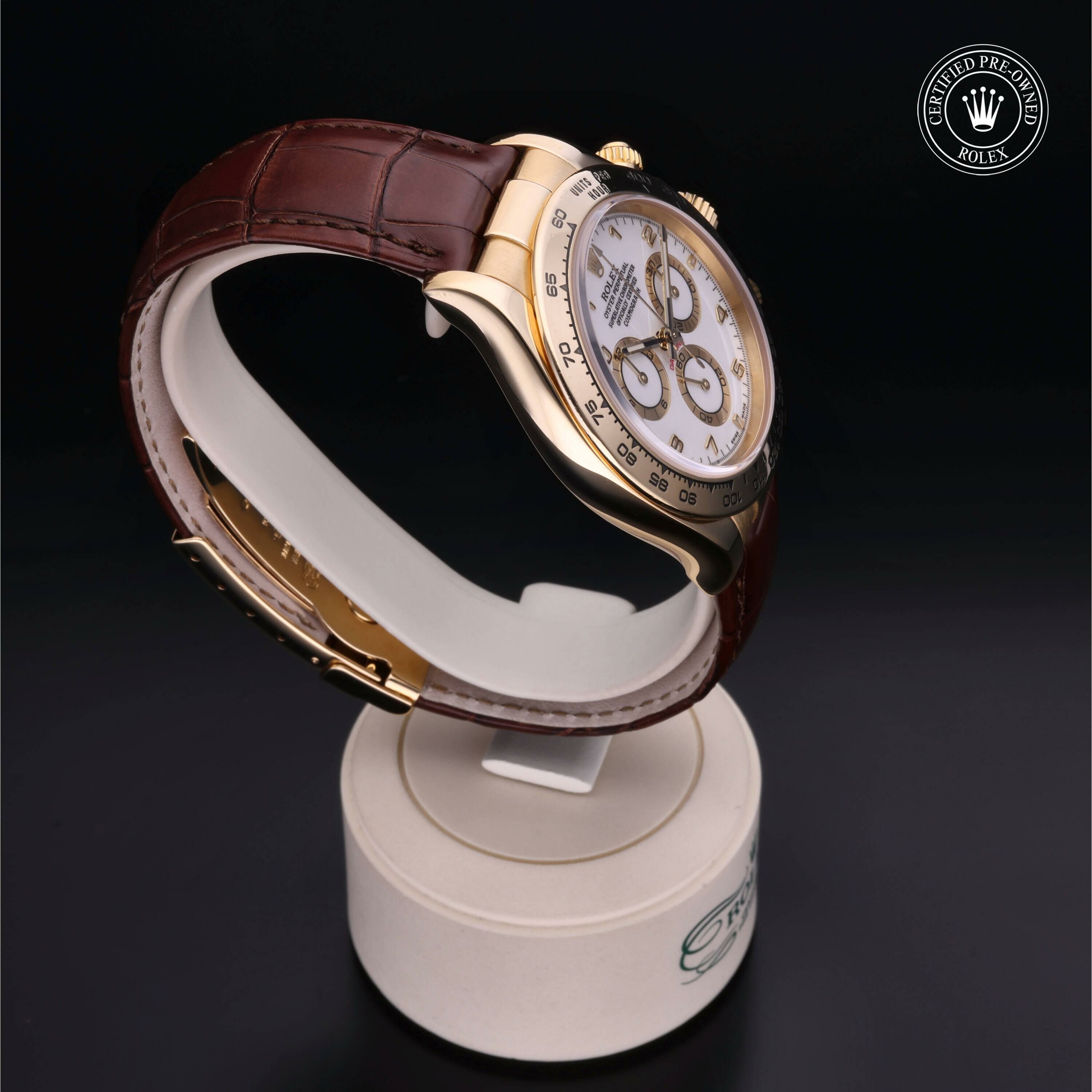 Rolex Oyster Perpetual Cosmograph Daytona in Gold 18 Carat Yellow M116518-0033 at Ferret - view 29