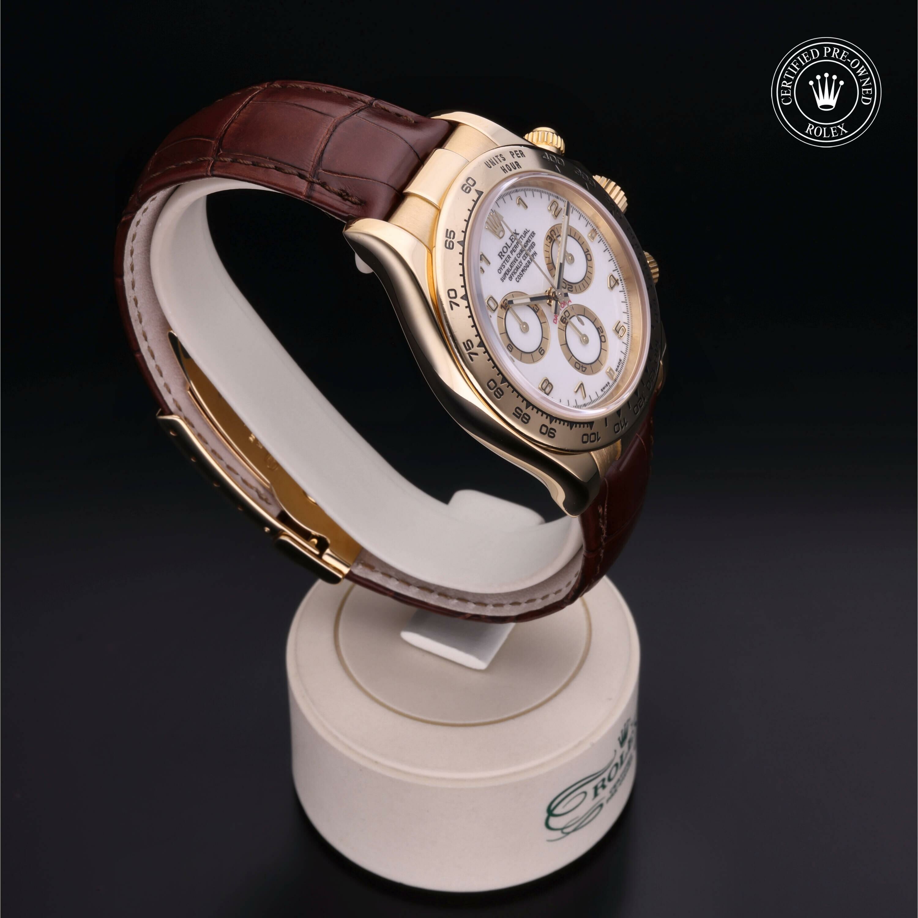 Rolex Oyster Perpetual Cosmograph Daytona in Gold 18 Carat Yellow M116518-0033 at Ferret - view 30
