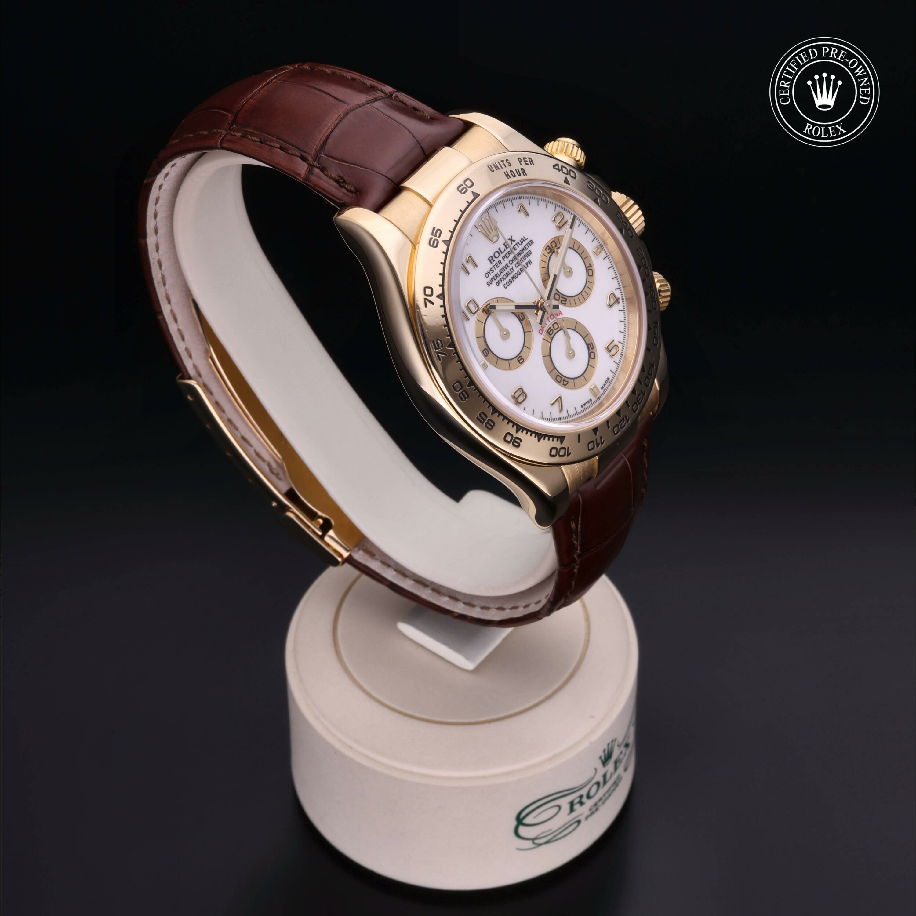 Rolex Oyster Perpetual Cosmograph Daytona in Gold 18 Carat Yellow M116518-0033 at Ferret - view 31