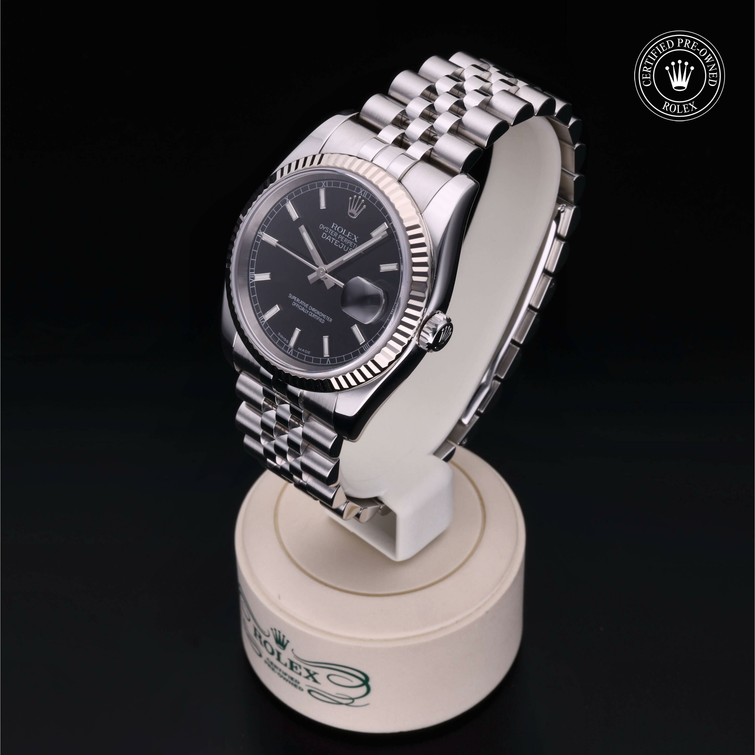 Rolex Datejust 36 in Rolesor 18 Carat White M116234-0002 at Ferret - view 5