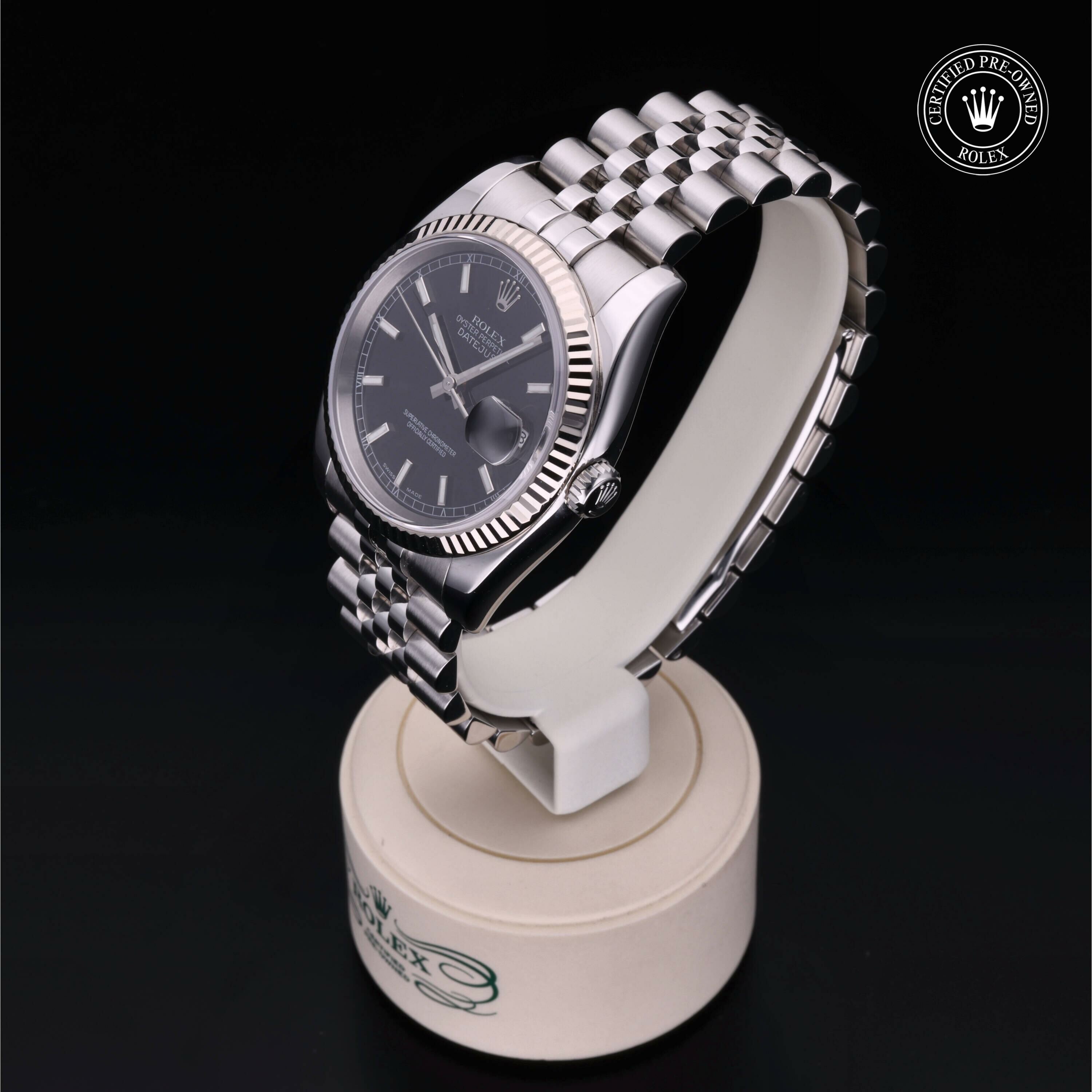 Rolex Datejust 36 in Rolesor 18 Carat White M116234-0002 at Ferret - view 6