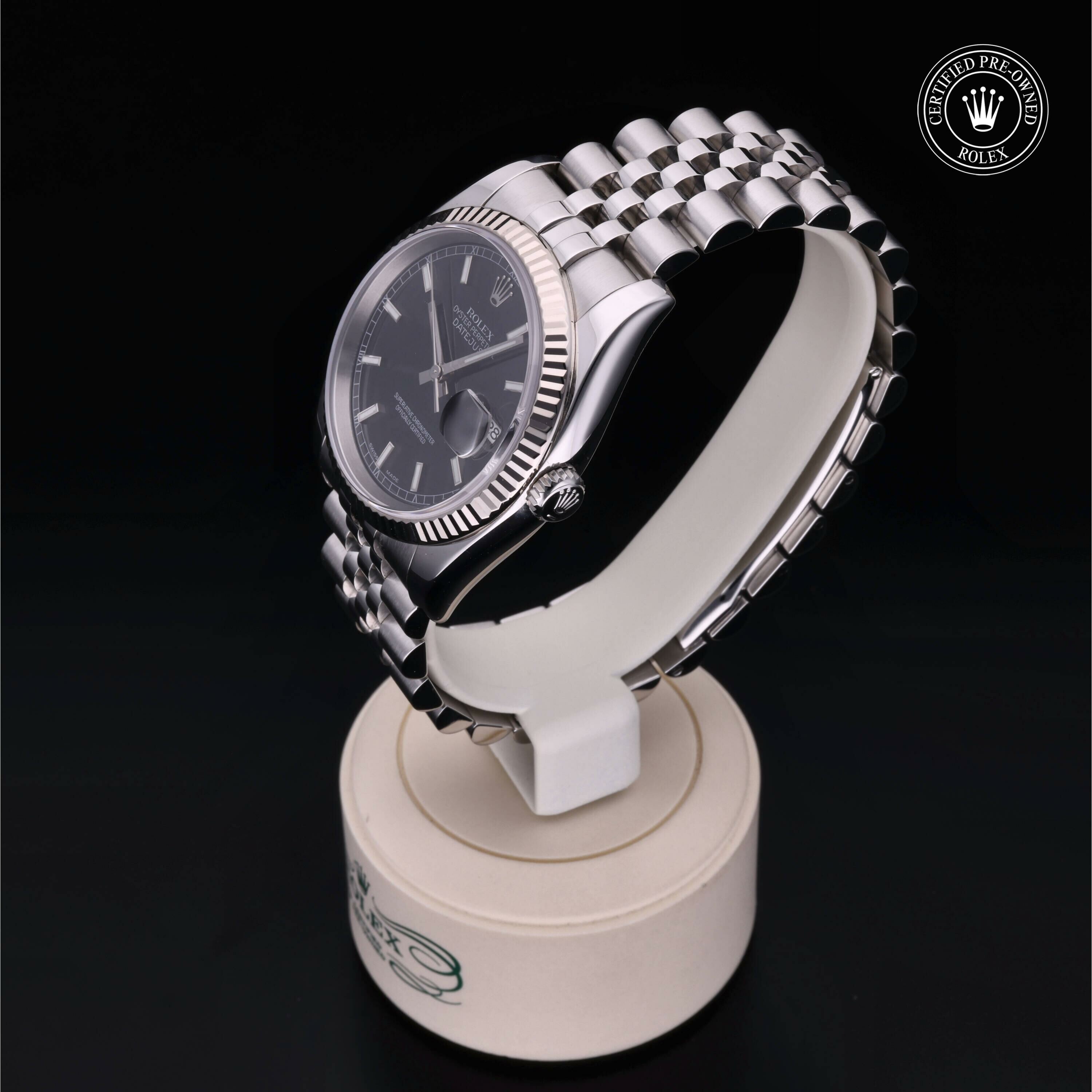 Rolex Datejust 36 in Rolesor 18 Carat White M116234-0002 at Ferret - view 7