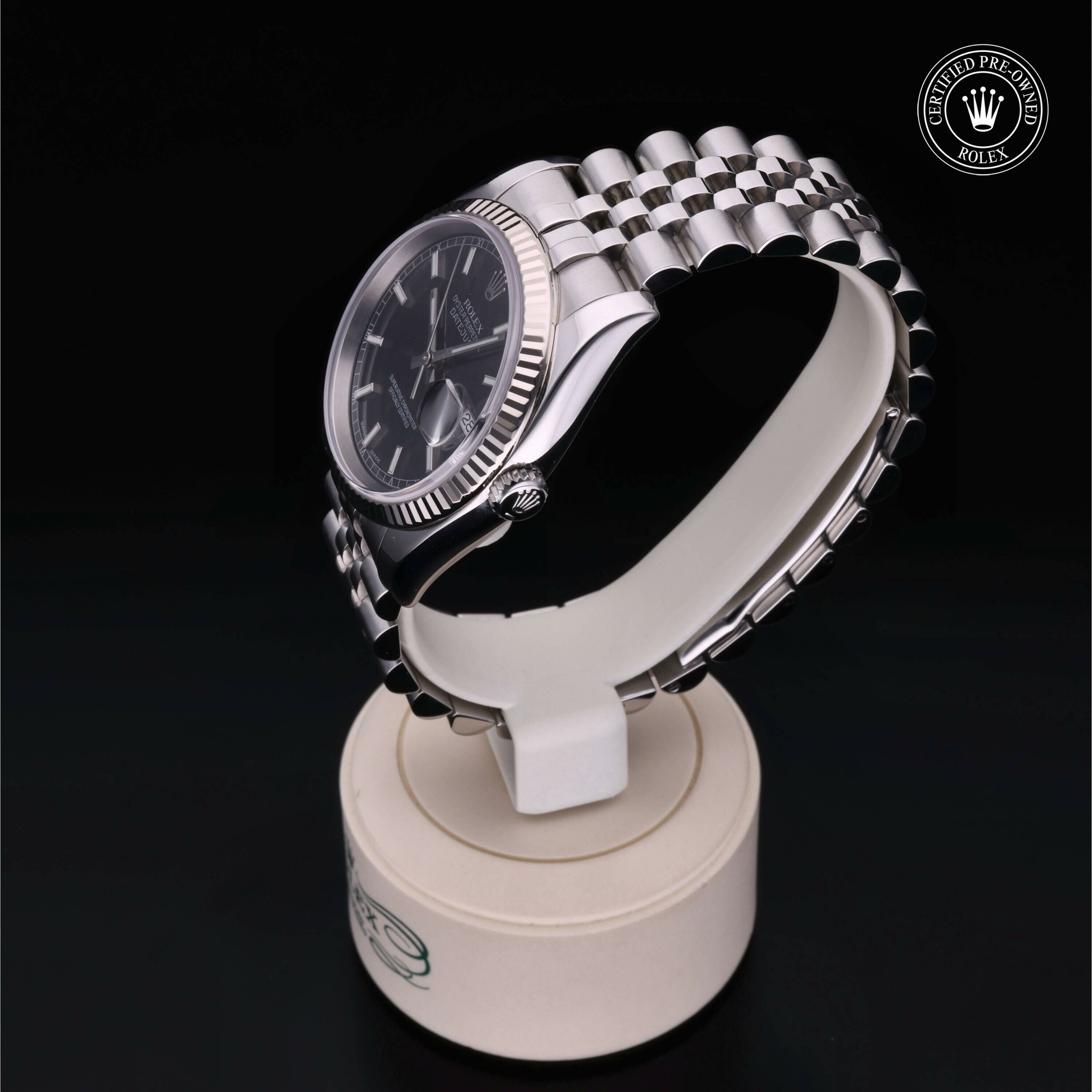 Rolex Datejust 36 in Rolesor 18 Carat White M116234-0002 at Ferret - view 8