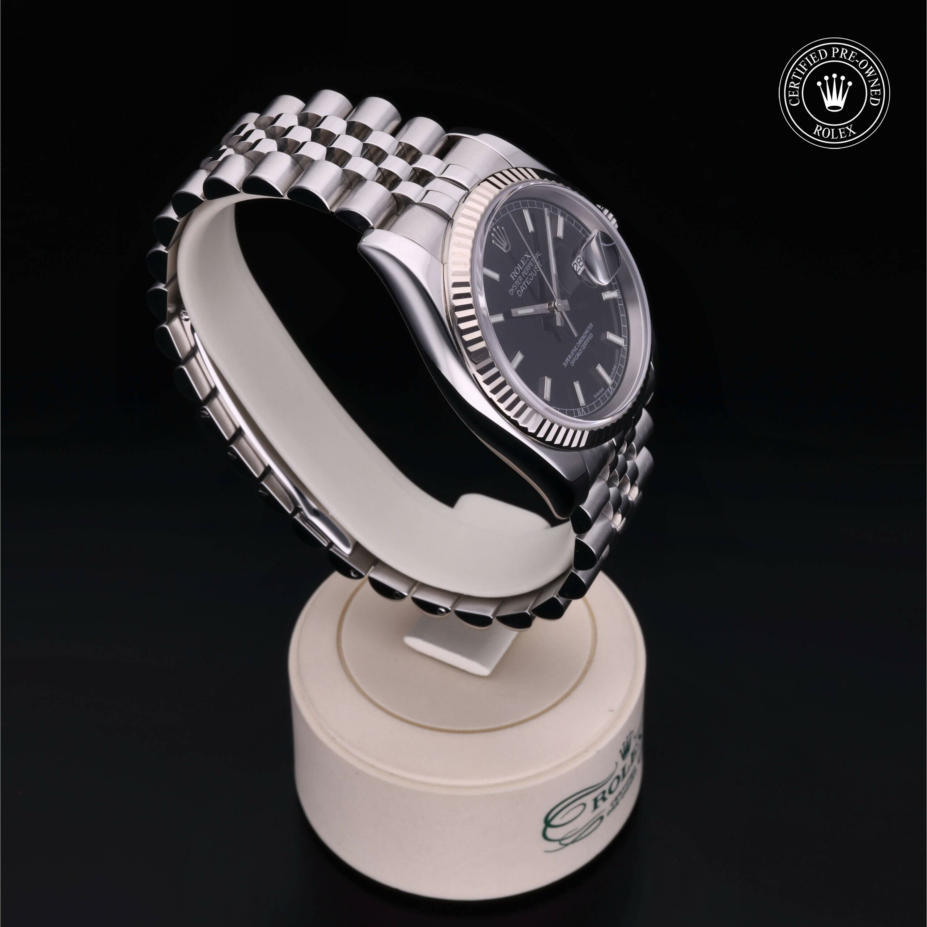Rolex Datejust 36 in Rolesor 18 Carat White M116234-0002 at Ferret - view 30