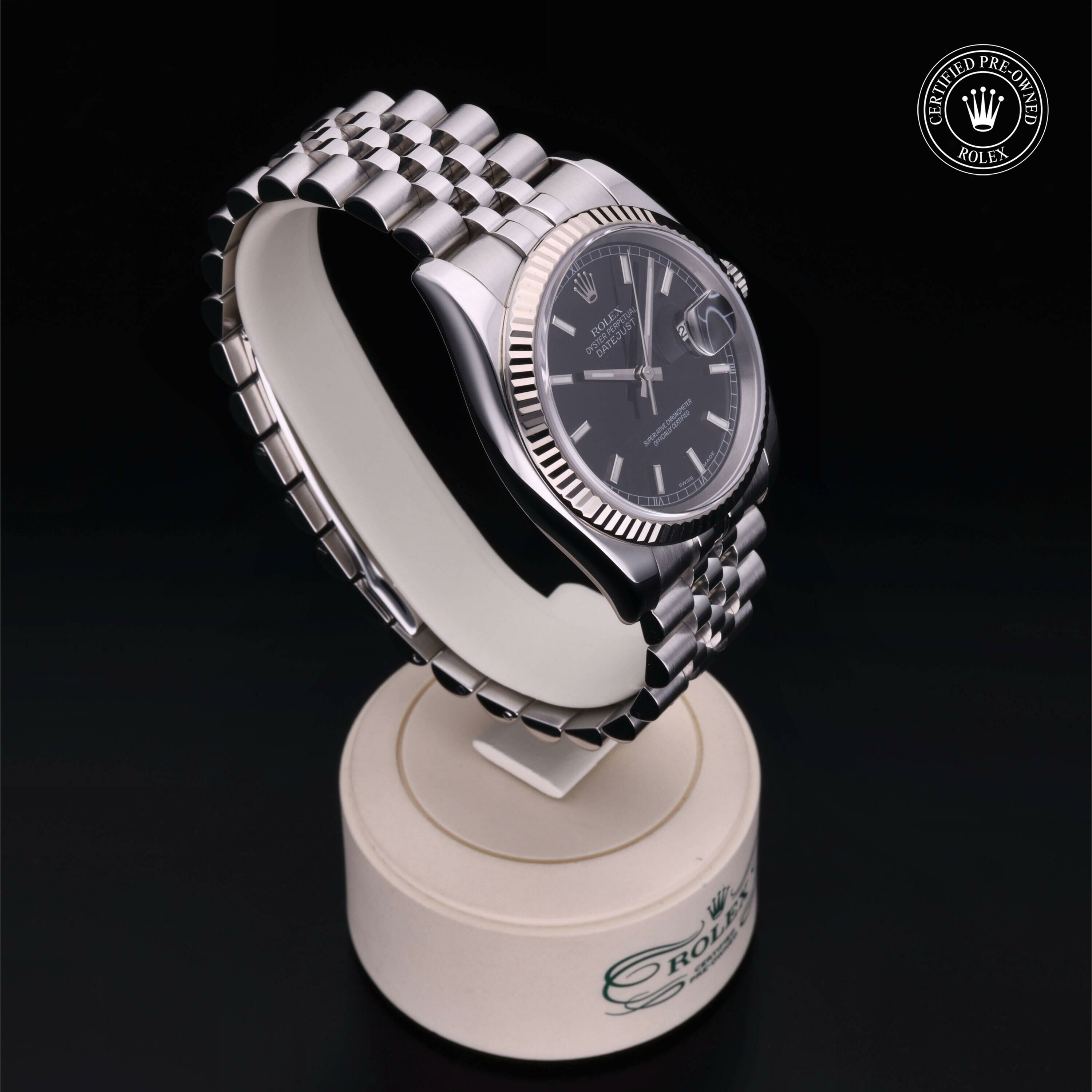 Rolex Datejust 36 in Rolesor 18 Carat White M116234-0002 at Ferret - view 31