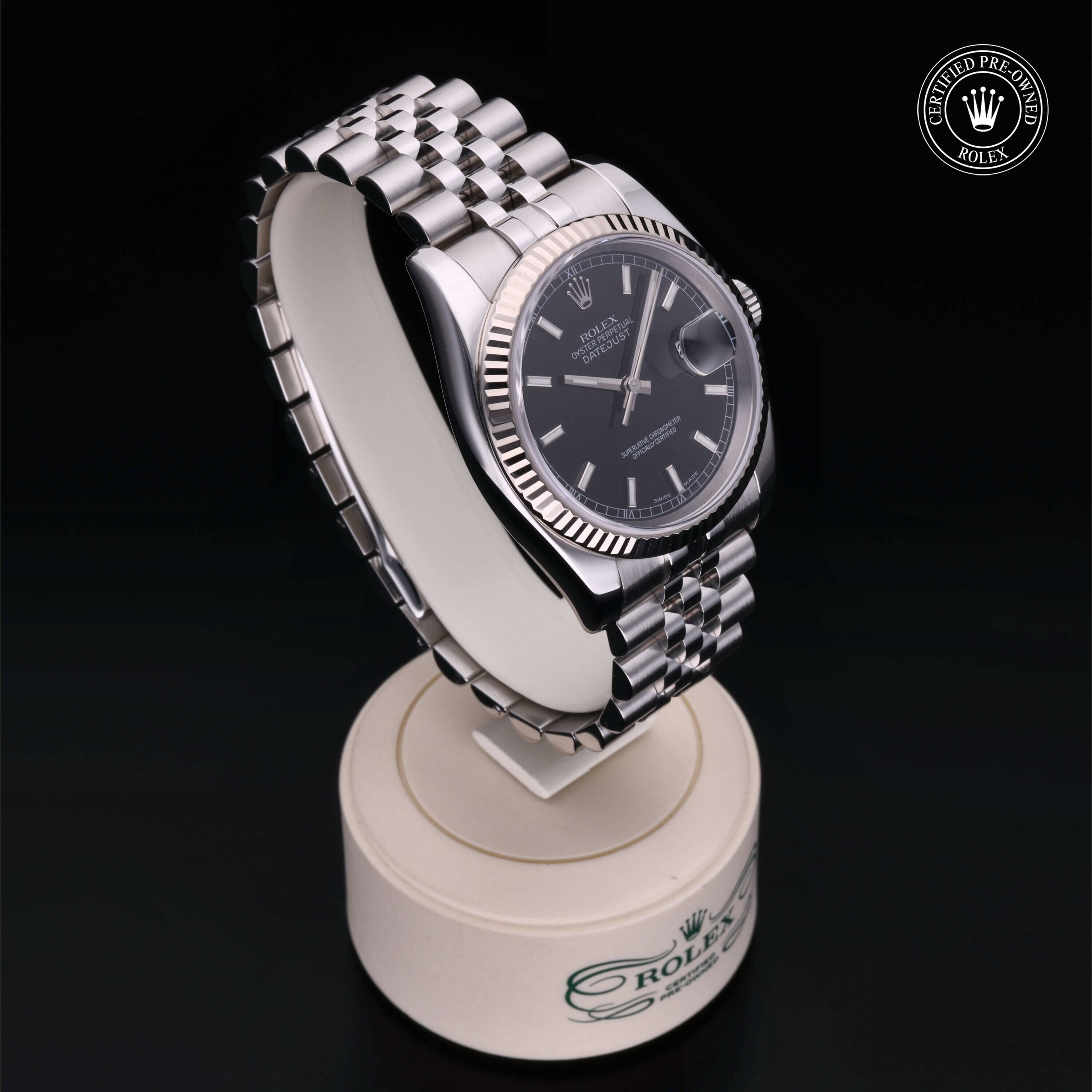 Rolex Datejust 36 in Rolesor 18 Carat White M116234-0002 at Ferret - view 32