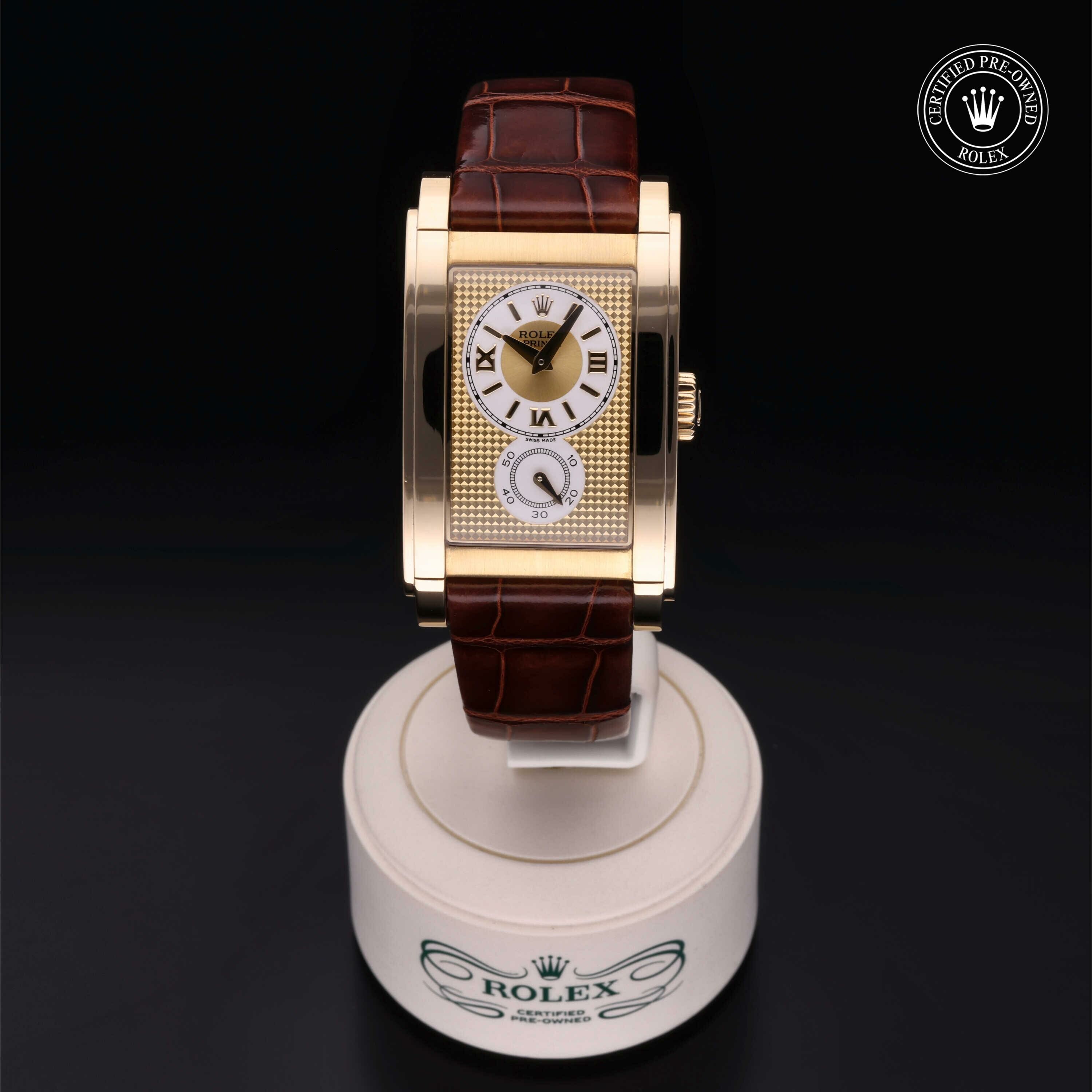 Rolex Cellini Rolex Prince 28 in Gold 18 Carat Yellow M5440/8-0002 at Ferret