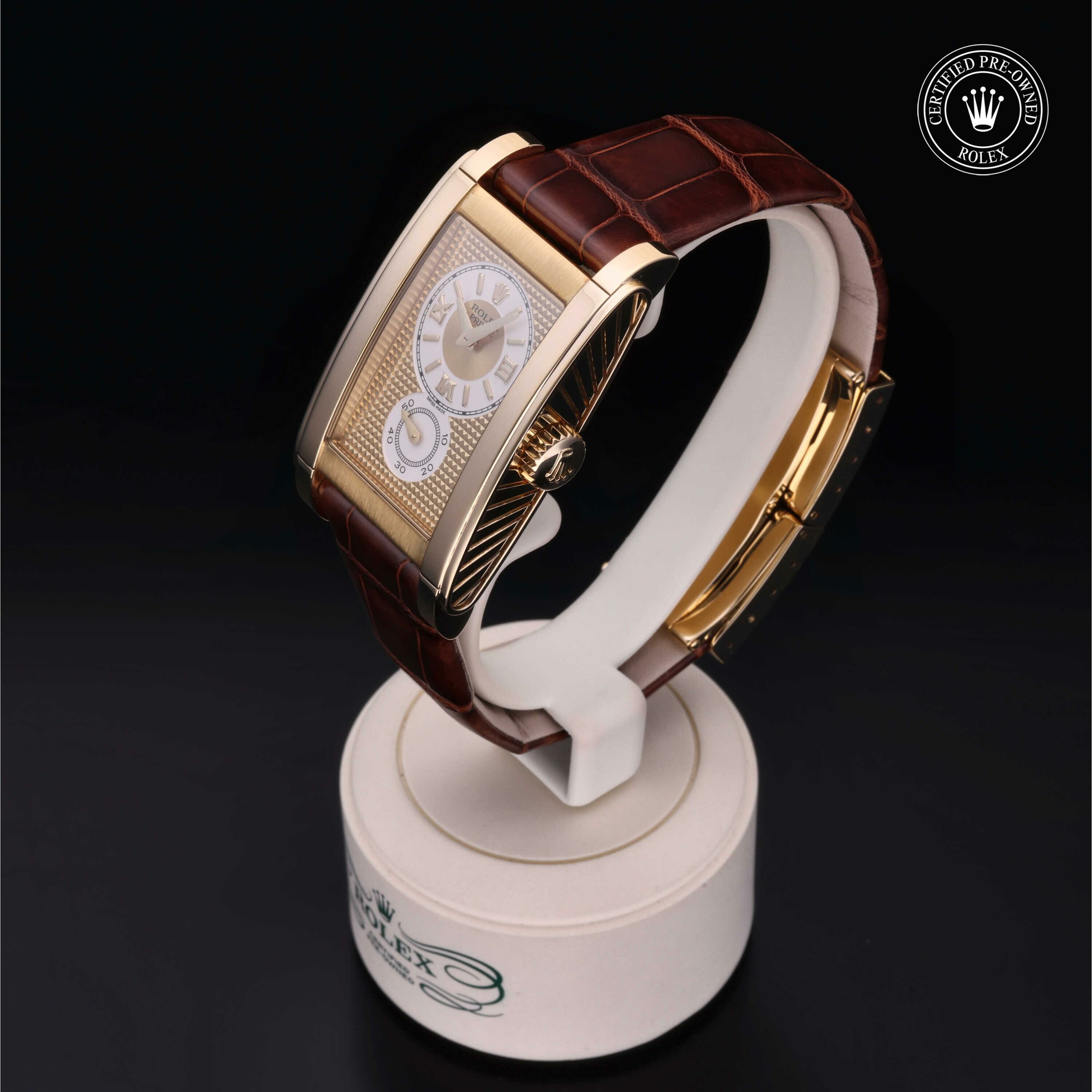 Rolex Cellini Rolex Prince 28 in Gold 18 Carat Yellow M5440/8-0002 at Ferret - view 6