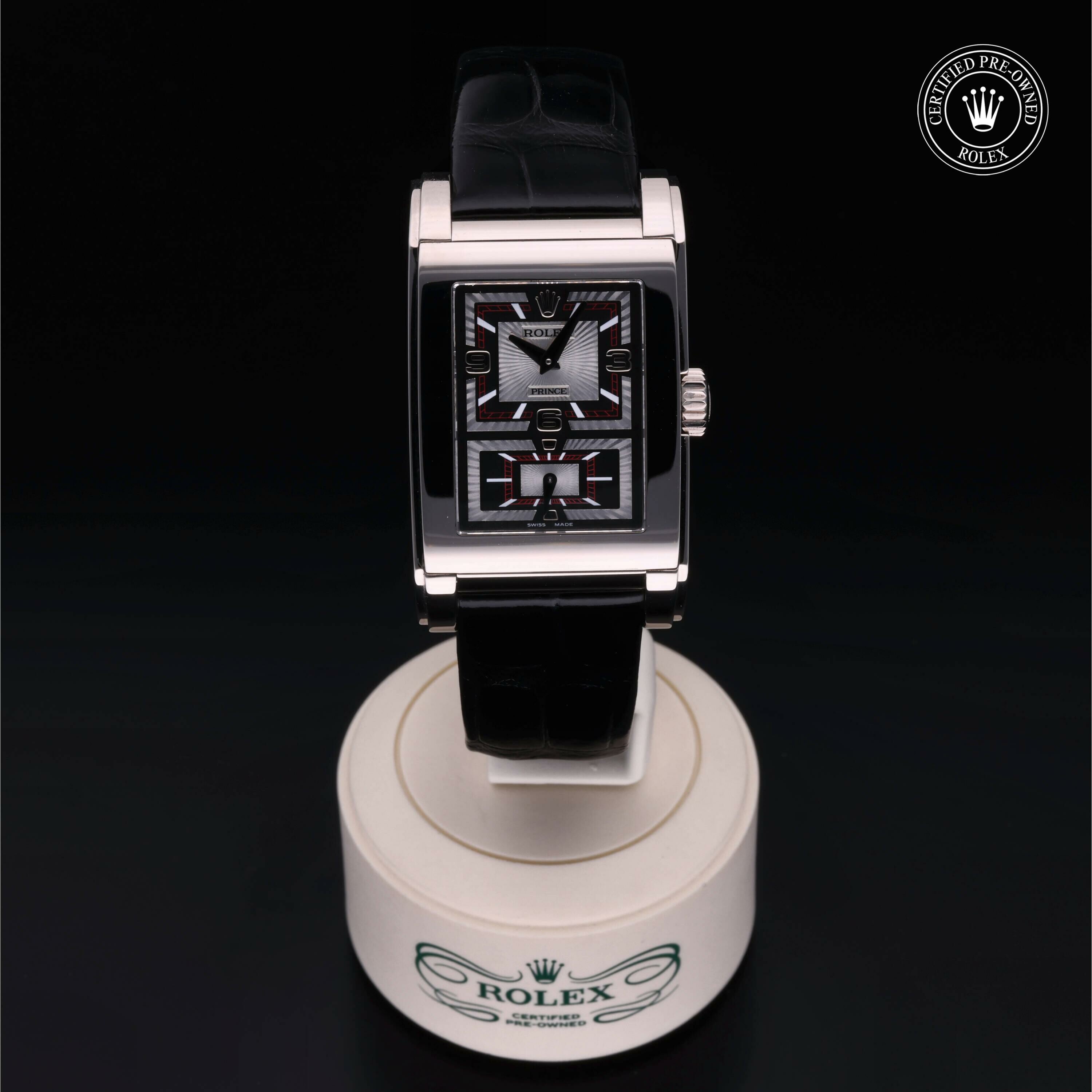 Rolex Cellini Rolex Prince 28 in Gold 18 Carat White M5443/9-0002 at Ferret