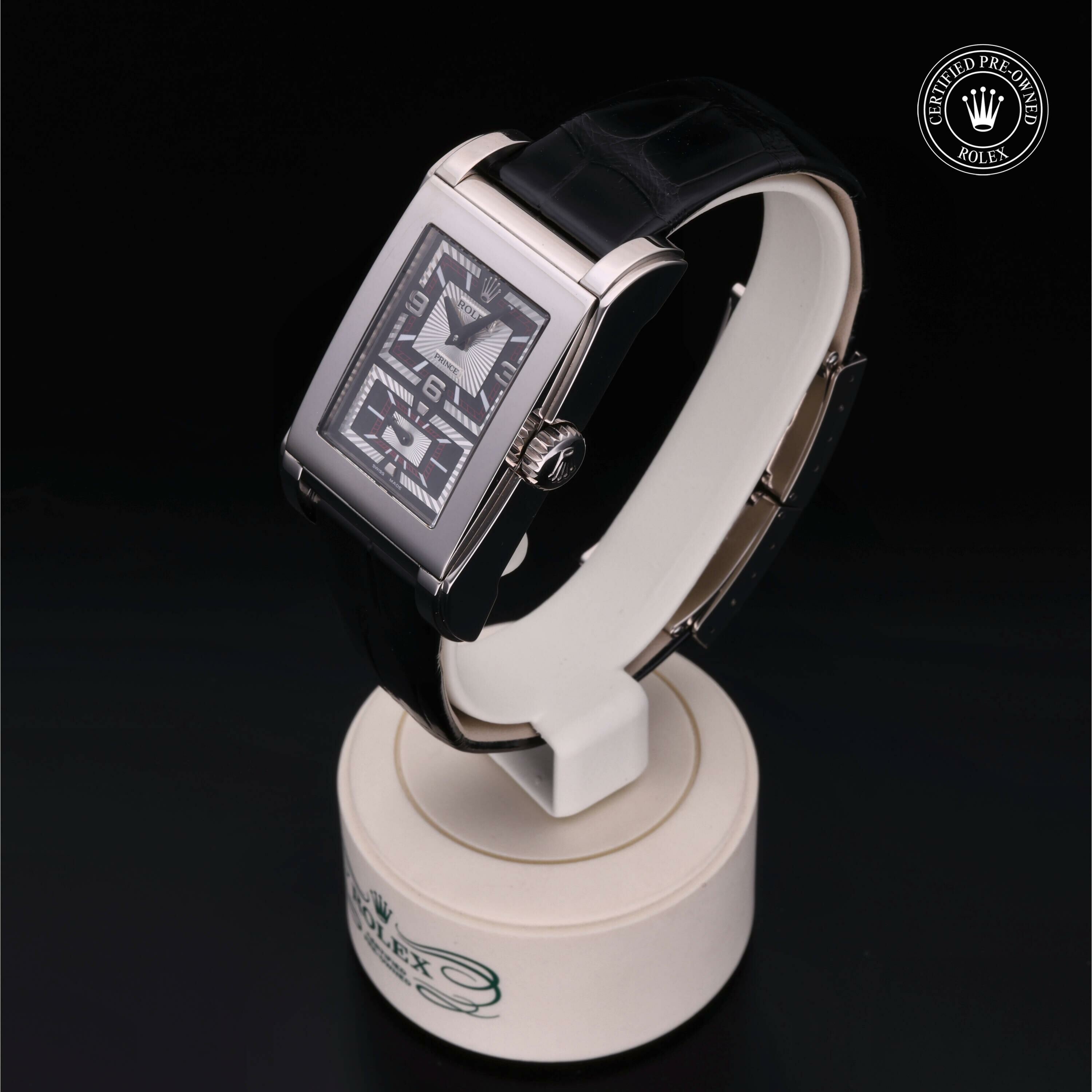 Rolex Cellini Rolex Prince 28 in Gold 18 Carat White M5443/9-0002 at Ferret - view 6