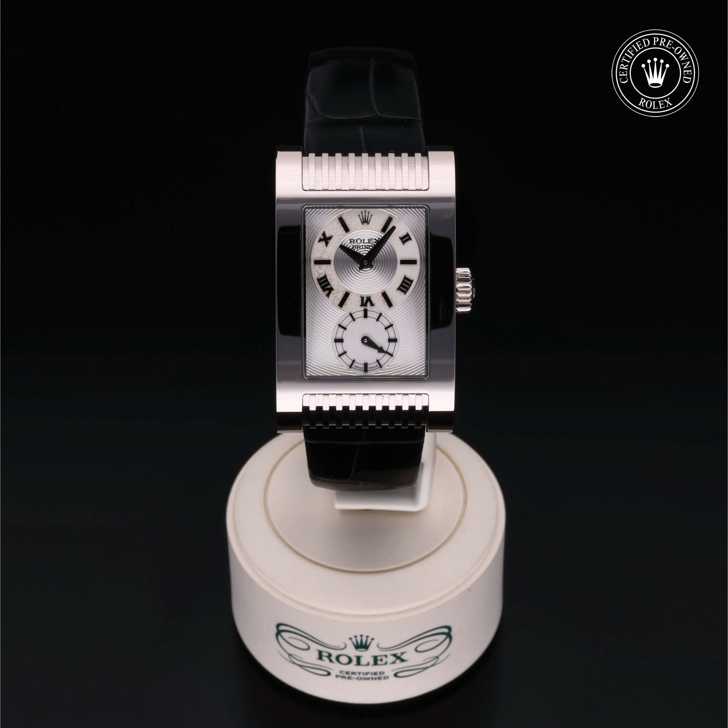 Rolex Cellini Rolex Prince 27 in Gold 18 Carat White M5441/9-0002 at Ferret