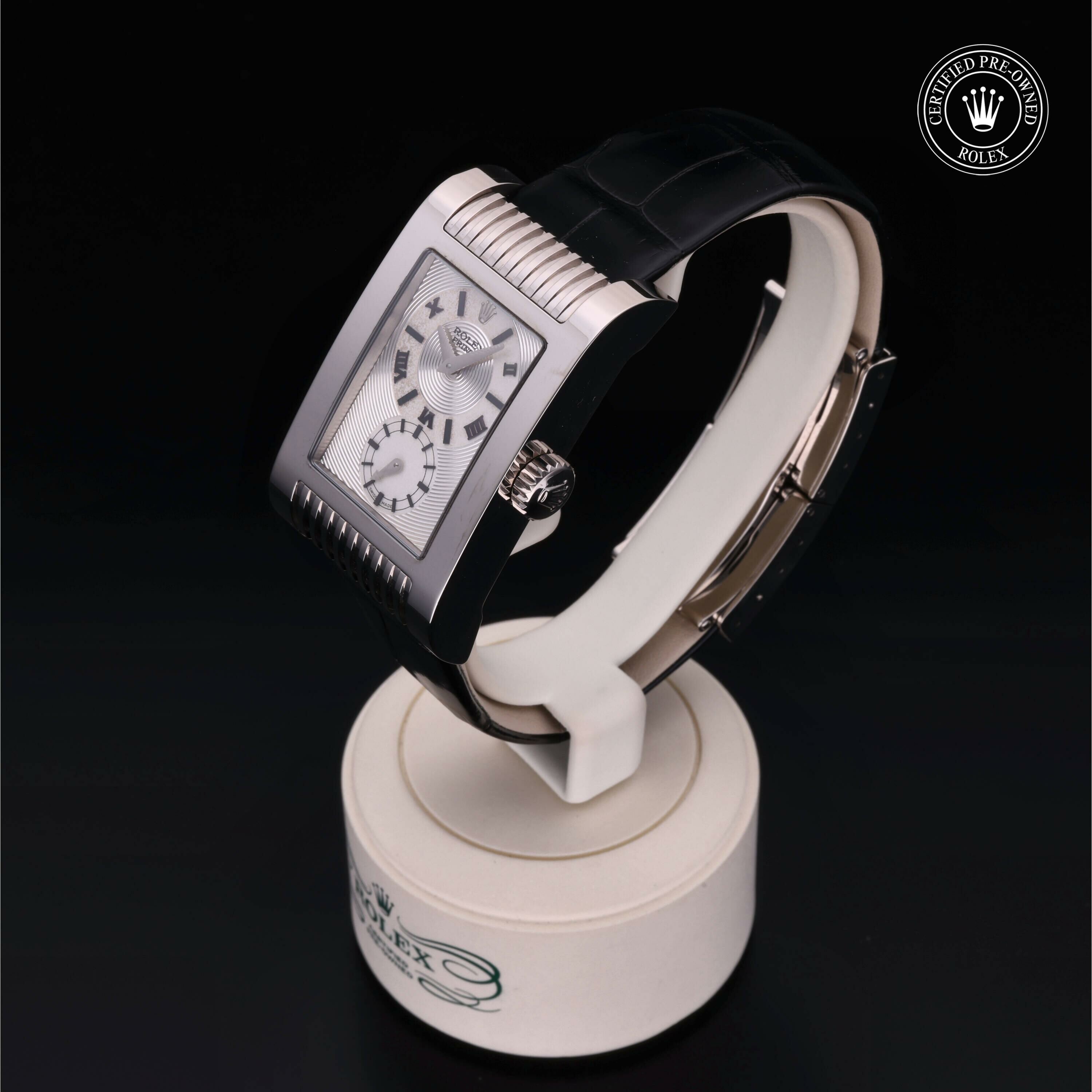 Rolex Cellini Rolex Prince 27 in Gold 18 Carat White M5441/9-0002 at Ferret - view 6