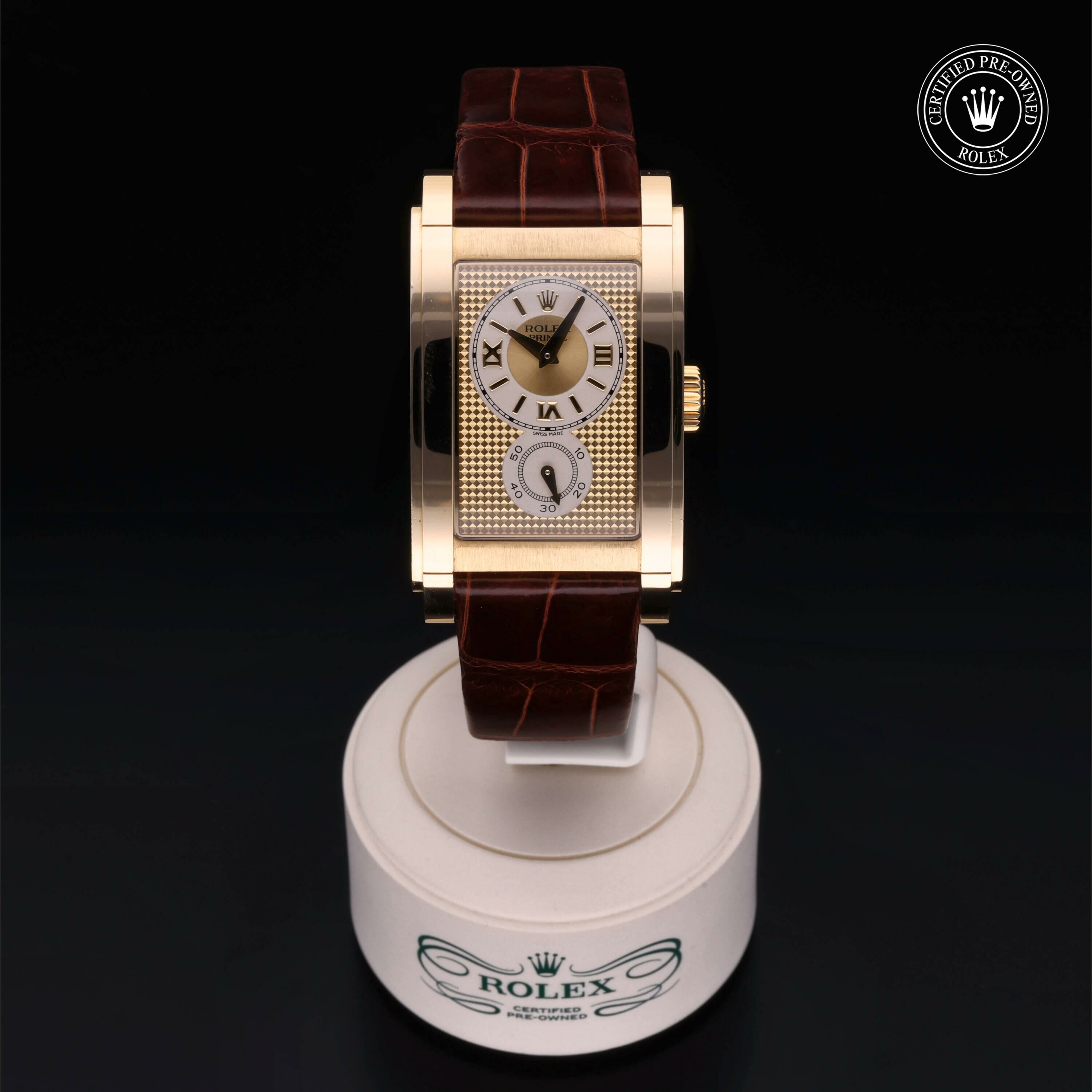 Rolex Cellini Rolex Prince 28 in Gold 18 Carat Yellow M5440/8-0001 at Ferret