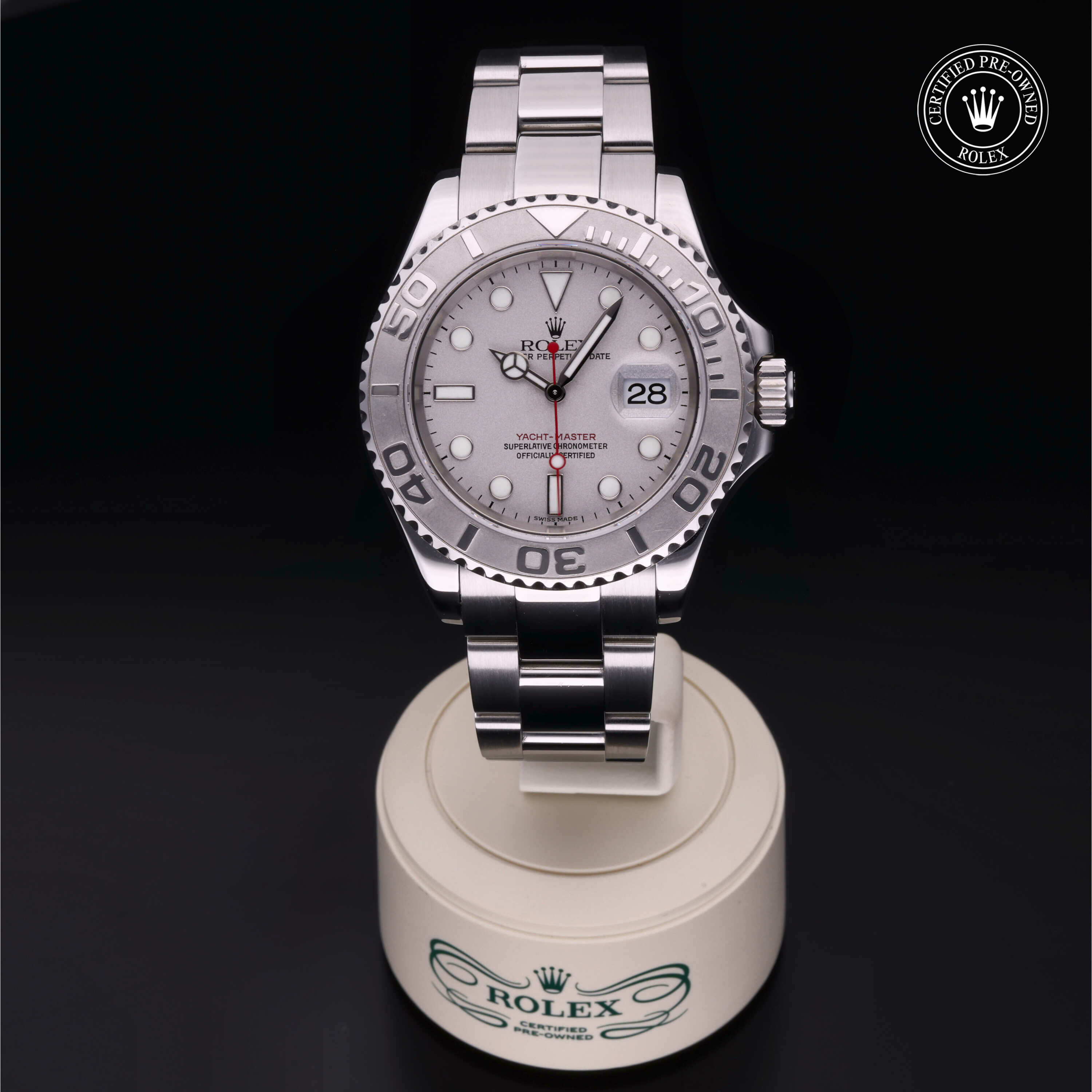 Rolex Oyster Perpetual Yacht-Master 40 in Rolesium Platinum M16622-0004 at Ferret