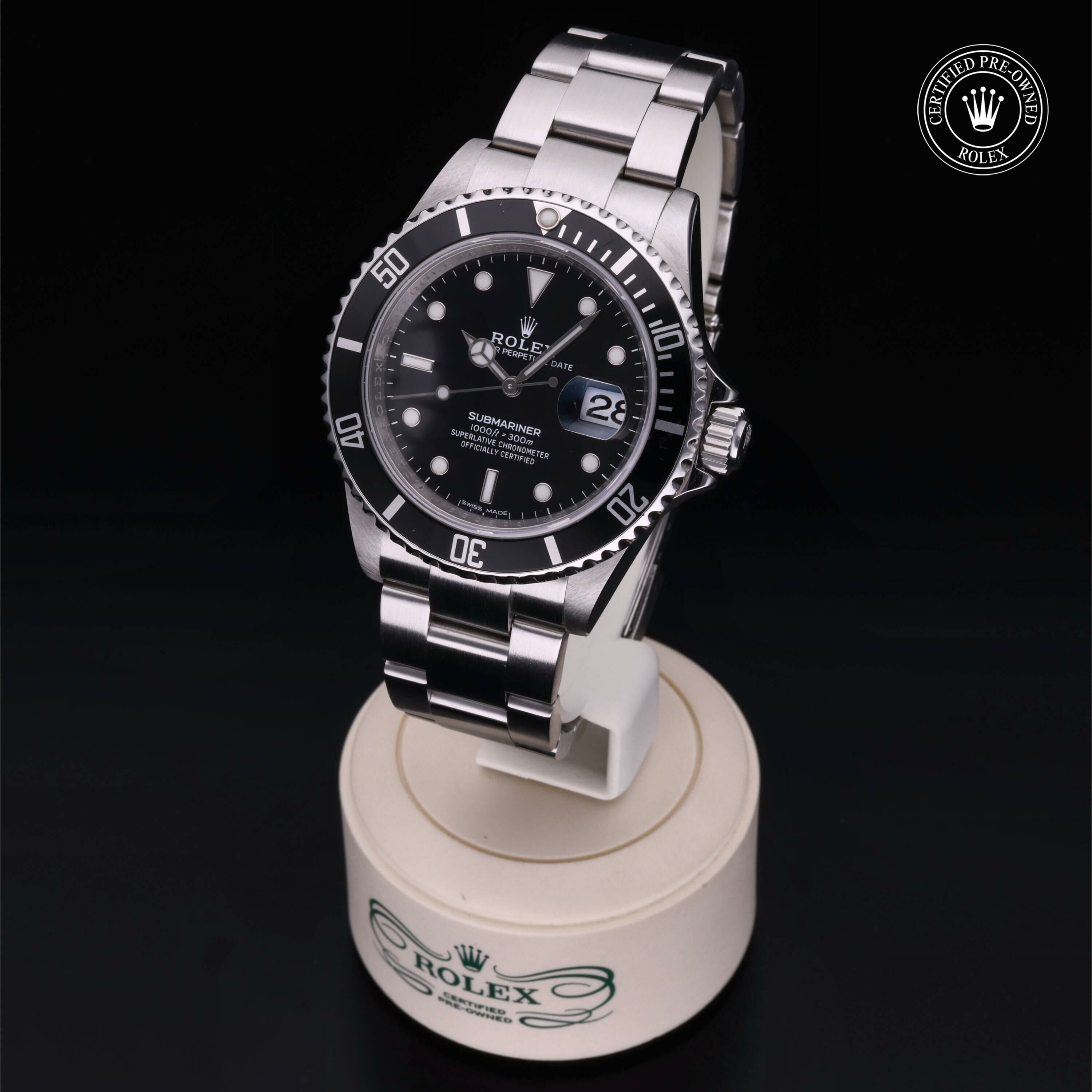 Rolex Oyster Perpetual Submariner Date in Steel M16610-0007 at Ferret - view 3