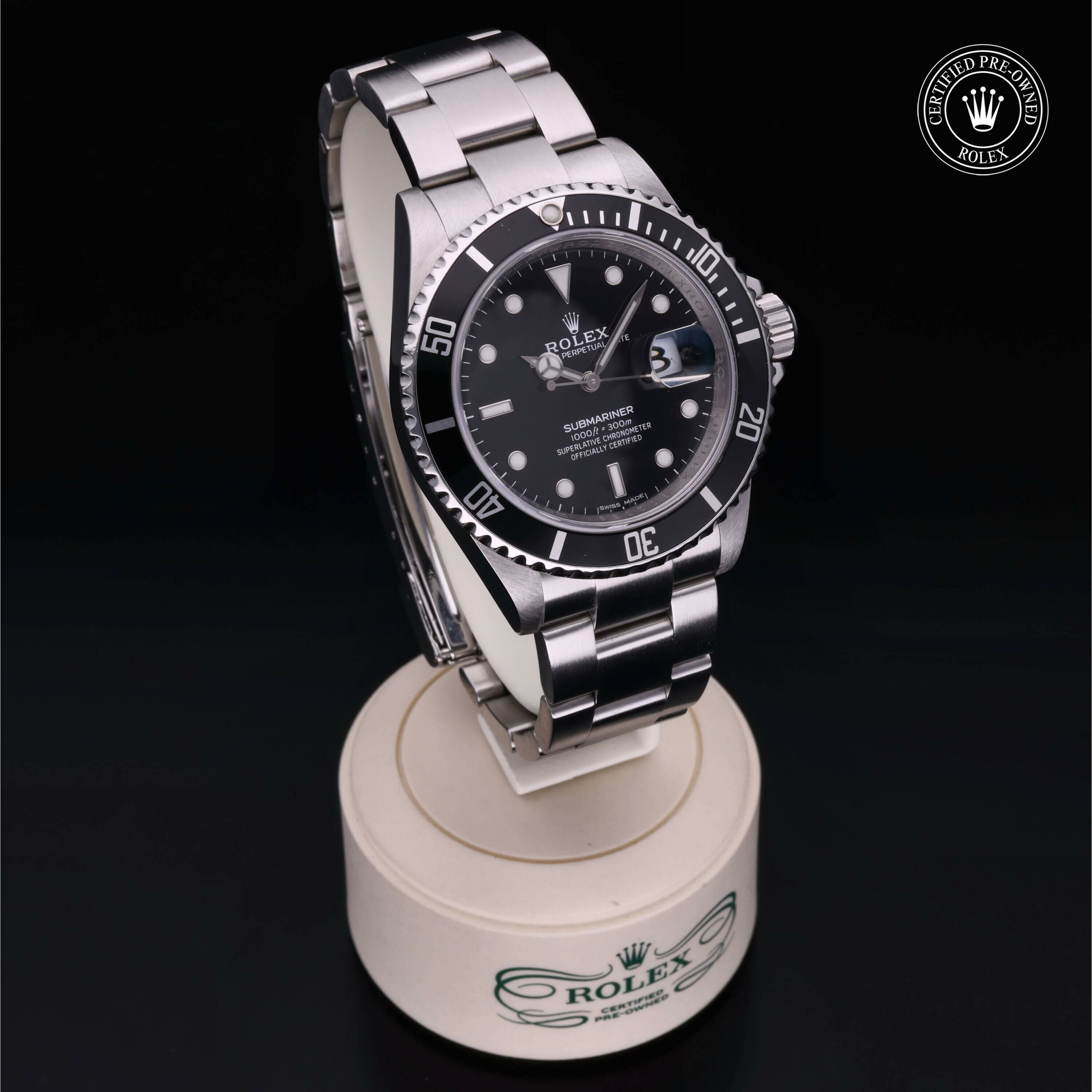 Rolex Oyster Perpetual Submariner Date in Steel M16610-0007 at Ferret - view 34