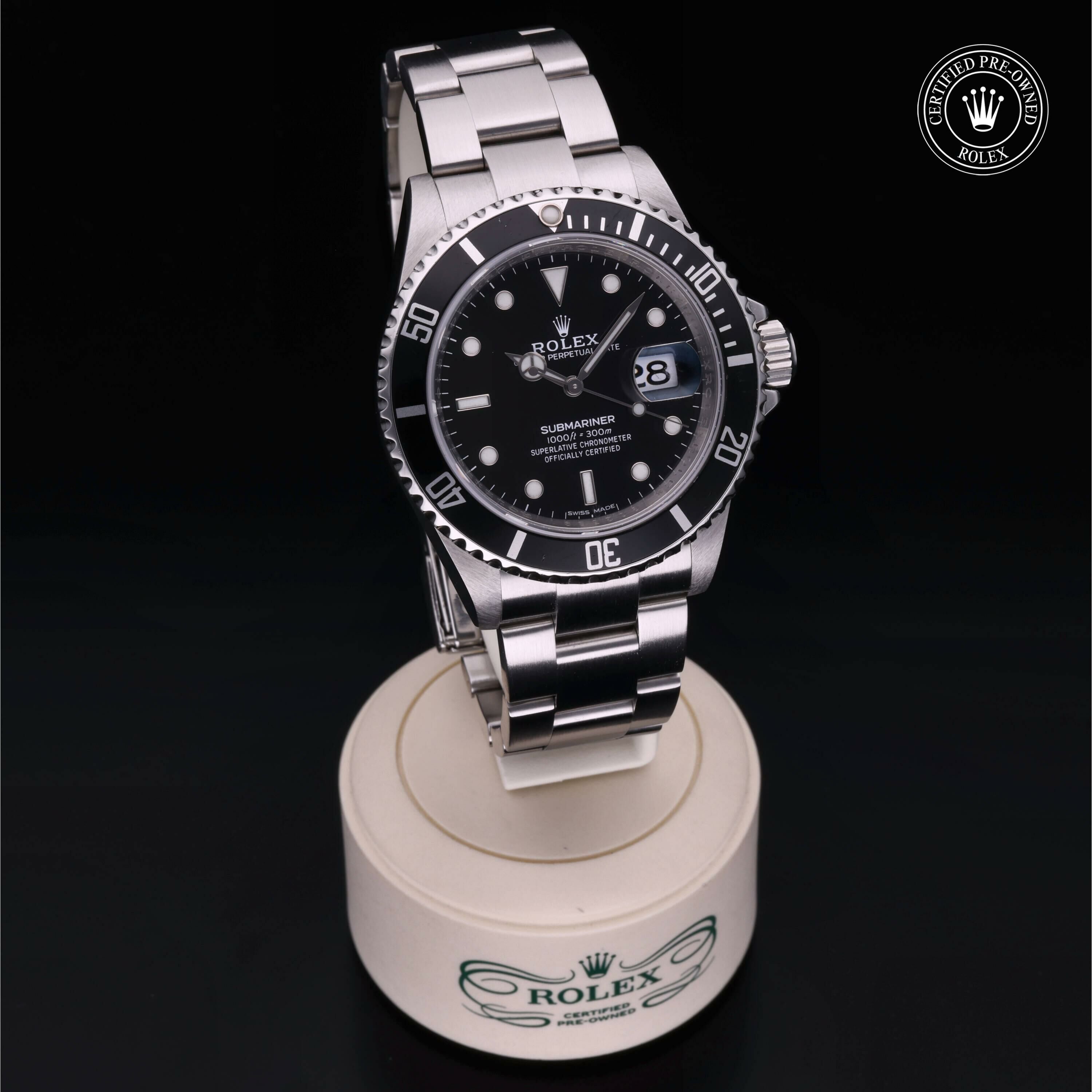 Rolex Oyster Perpetual Submariner Date in Steel M16610-0007 at Ferret - view 35