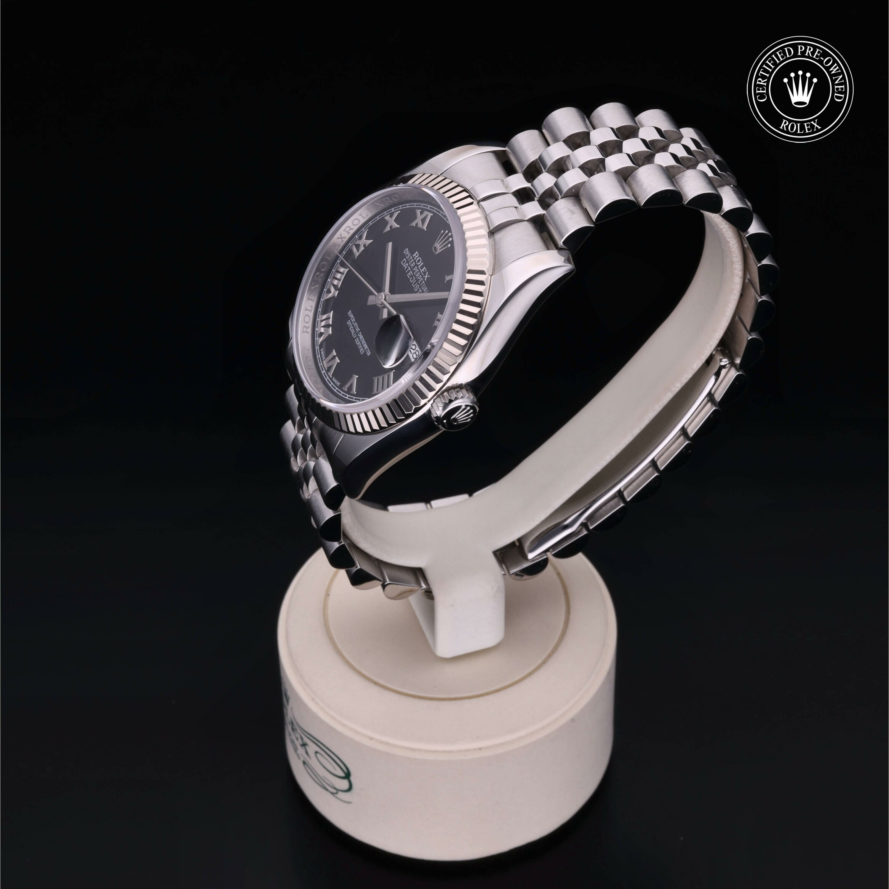 Rolex Datejust 36 en Rolesor 18 Carat Gris M116234-0086 chez Ferret - vue 8