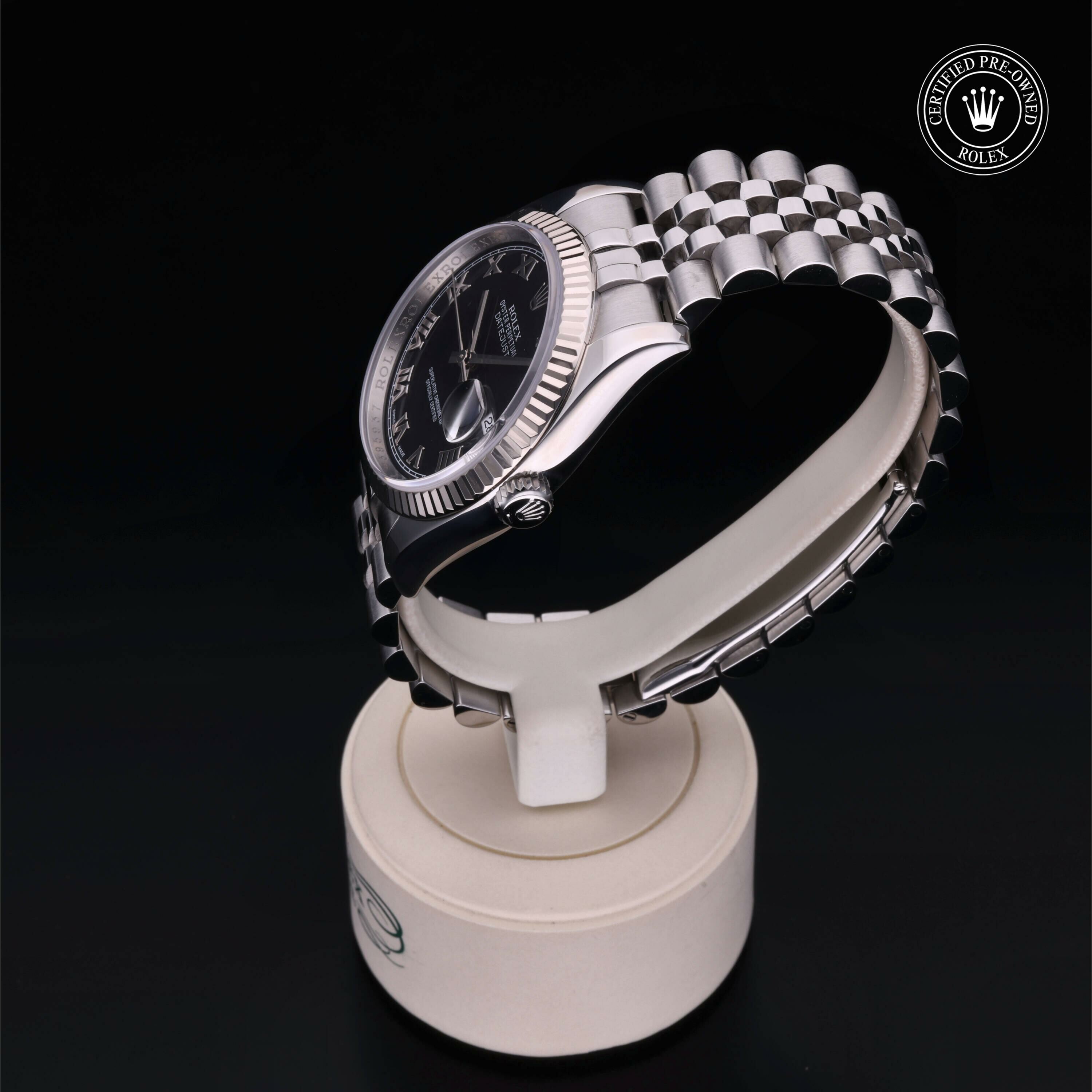 Rolex Datejust 36 en Rolesor 18 Carat Gris M116234-0086 chez Ferret - vue 9
