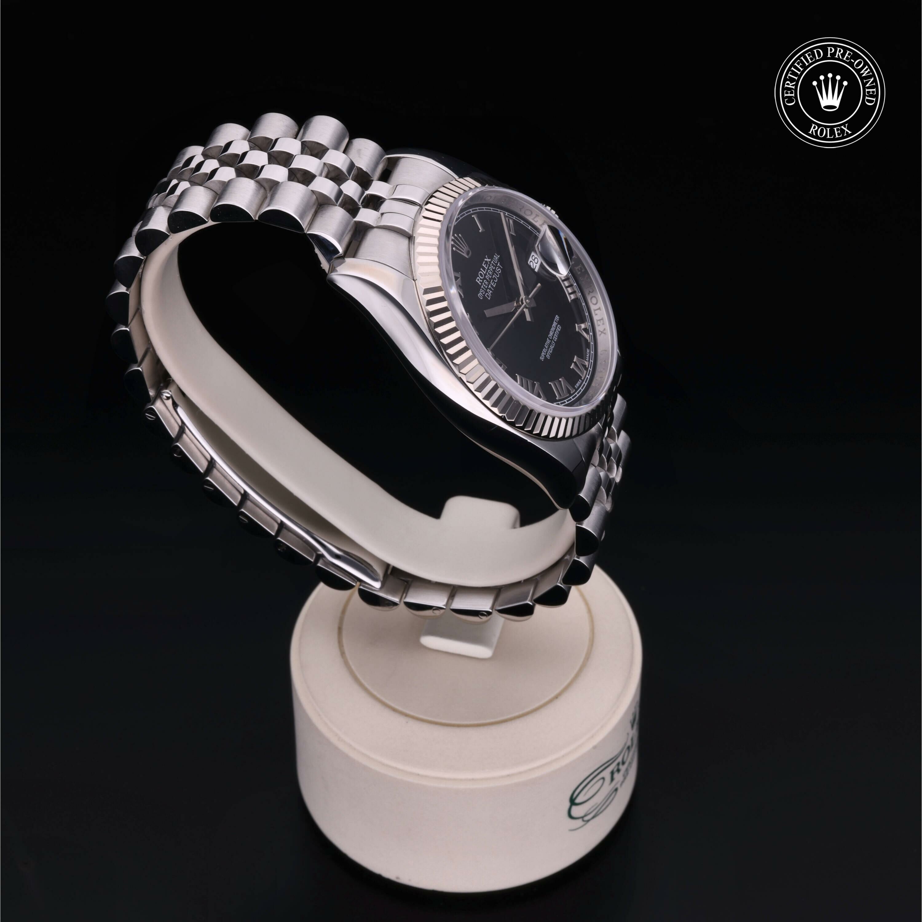 Rolex Datejust 36 en Rolesor 18 Carat Gris M116234-0086 chez Ferret - vue 29