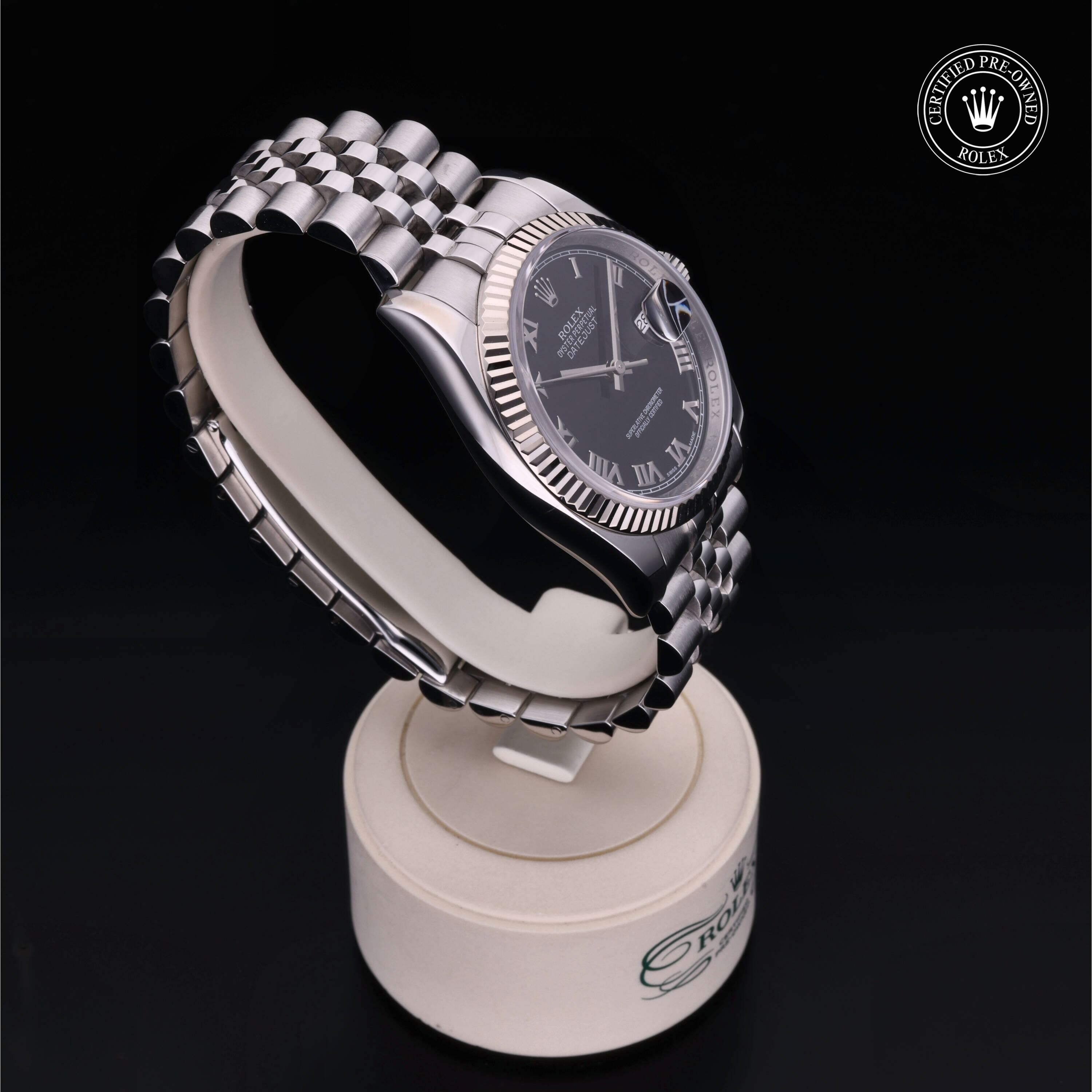Rolex Datejust 36 en Rolesor 18 Carat Gris M116234-0086 chez Ferret - vue 30