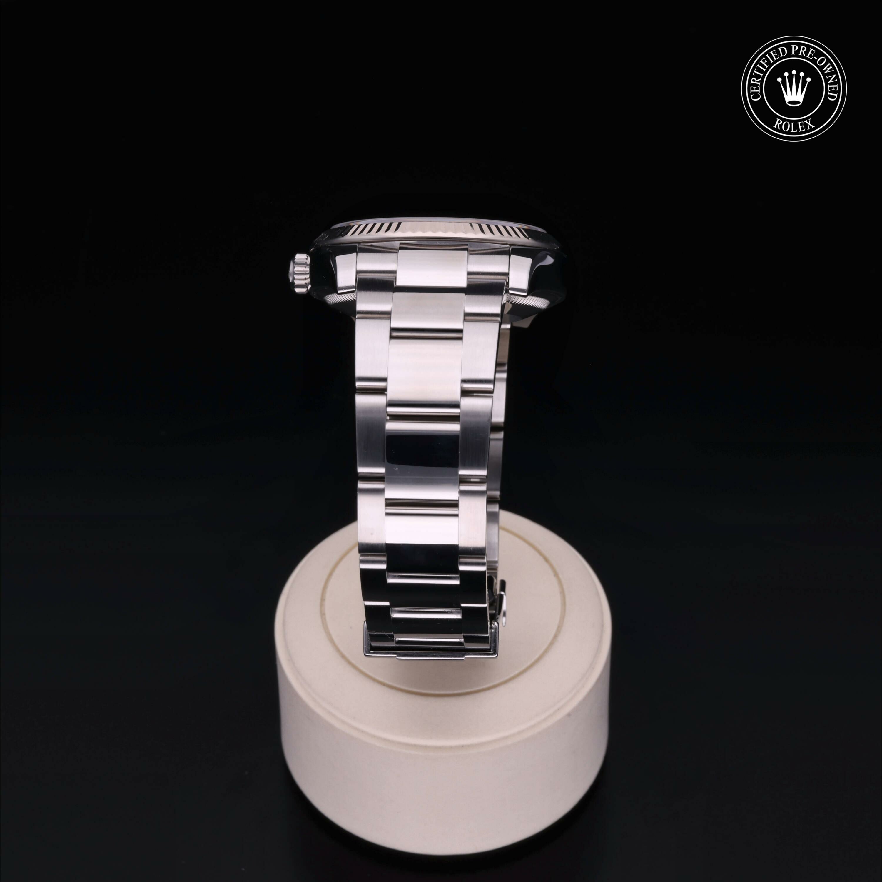 Rolex Date 34 in Rolesor 18 Carat White M115234-0012 at Ferret - view 19
