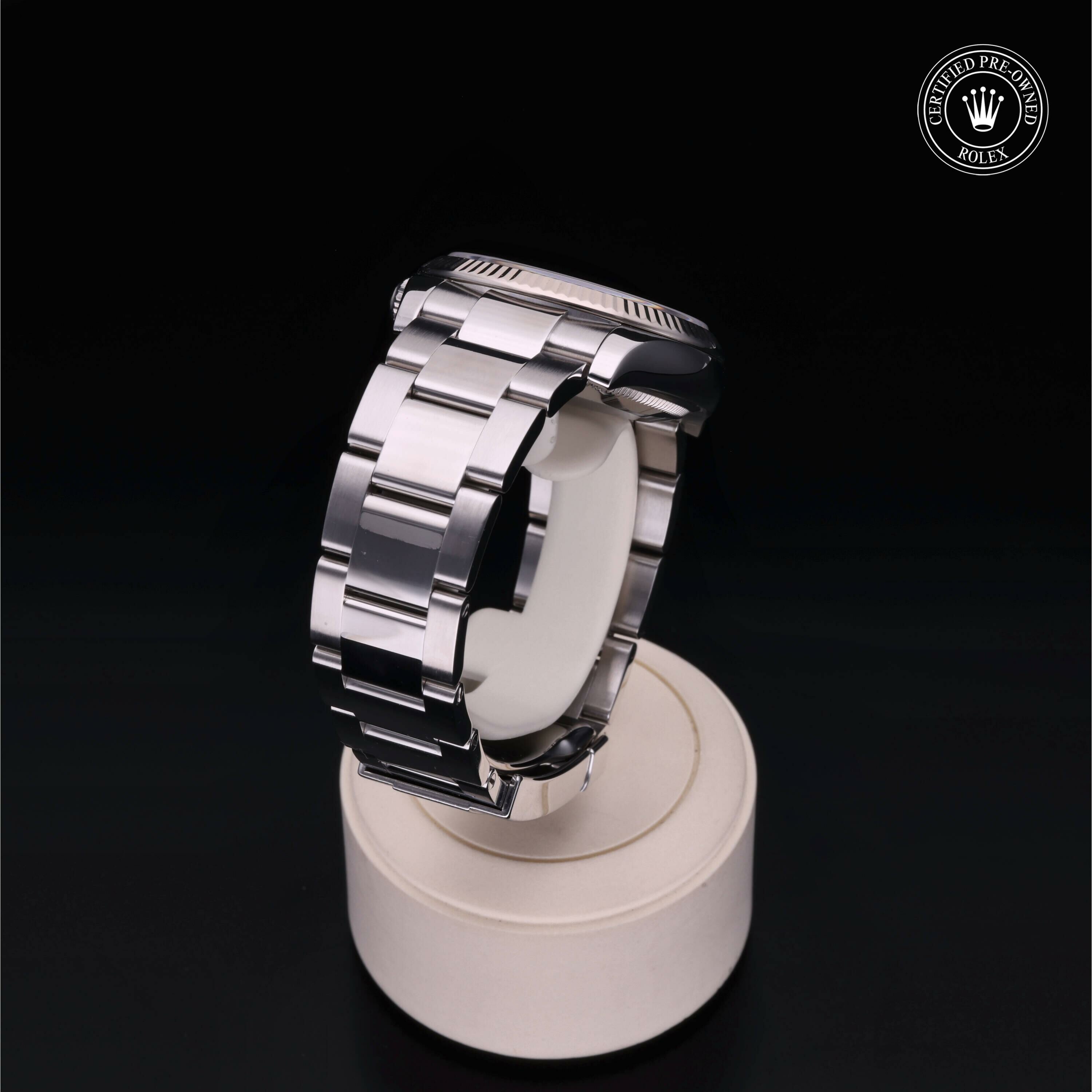Rolex Date 34 in Rolesor 18 Carat White M115234-0012 at Ferret - view 21