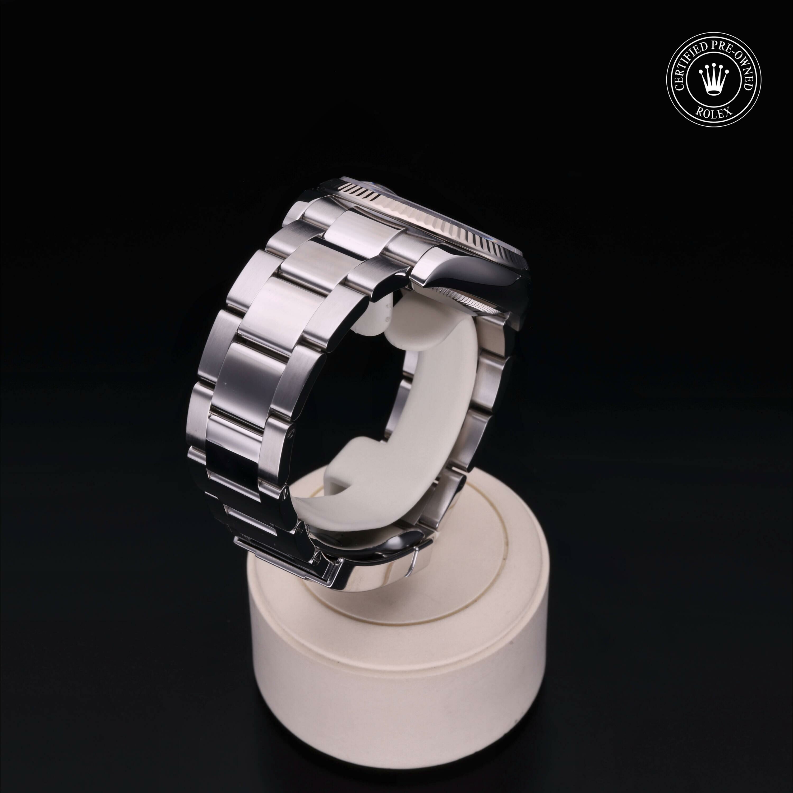Rolex Date 34 in Rolesor 18 Carat White M115234-0012 at Ferret - view 22