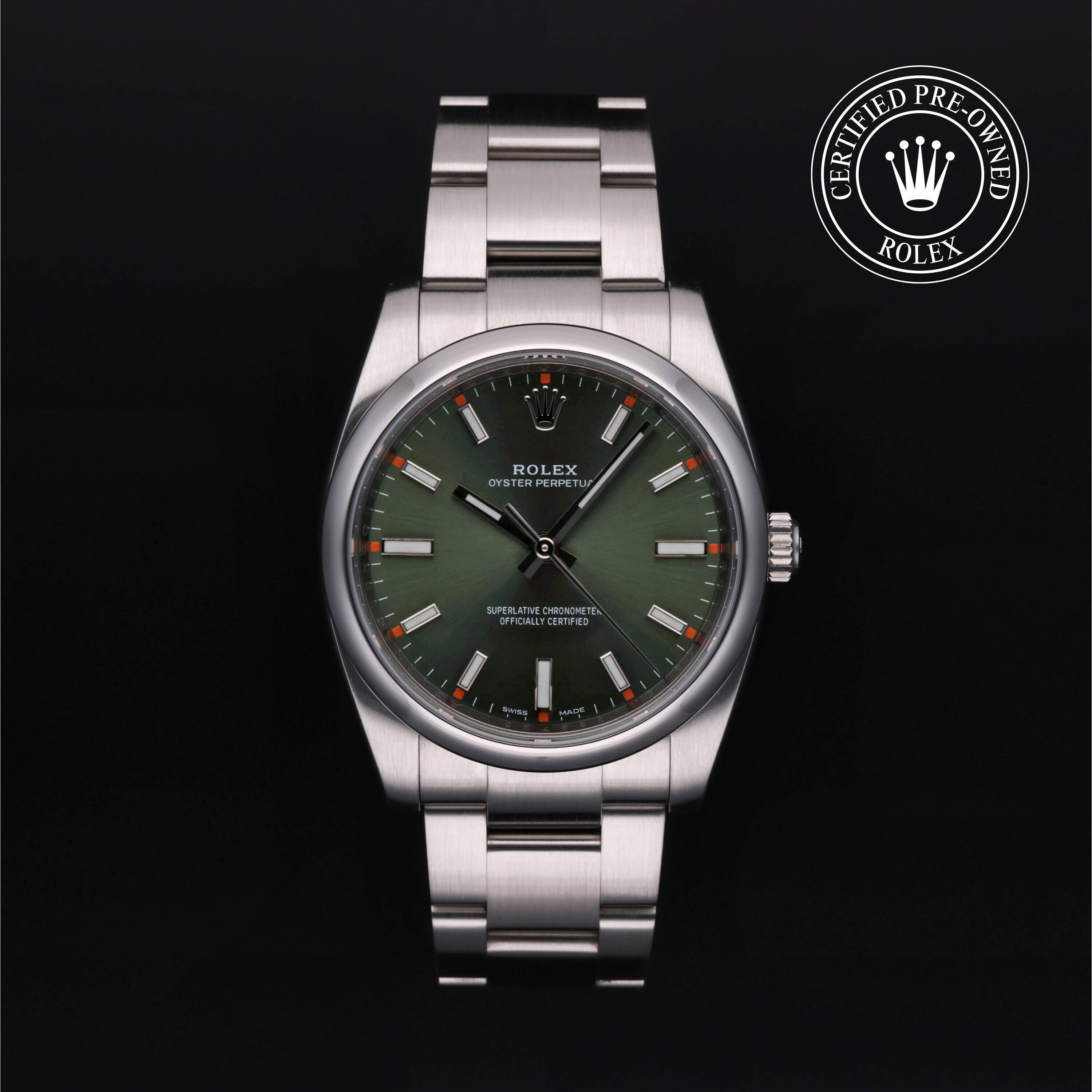 Rolex Oyster Perpetual 34 chez Ferret