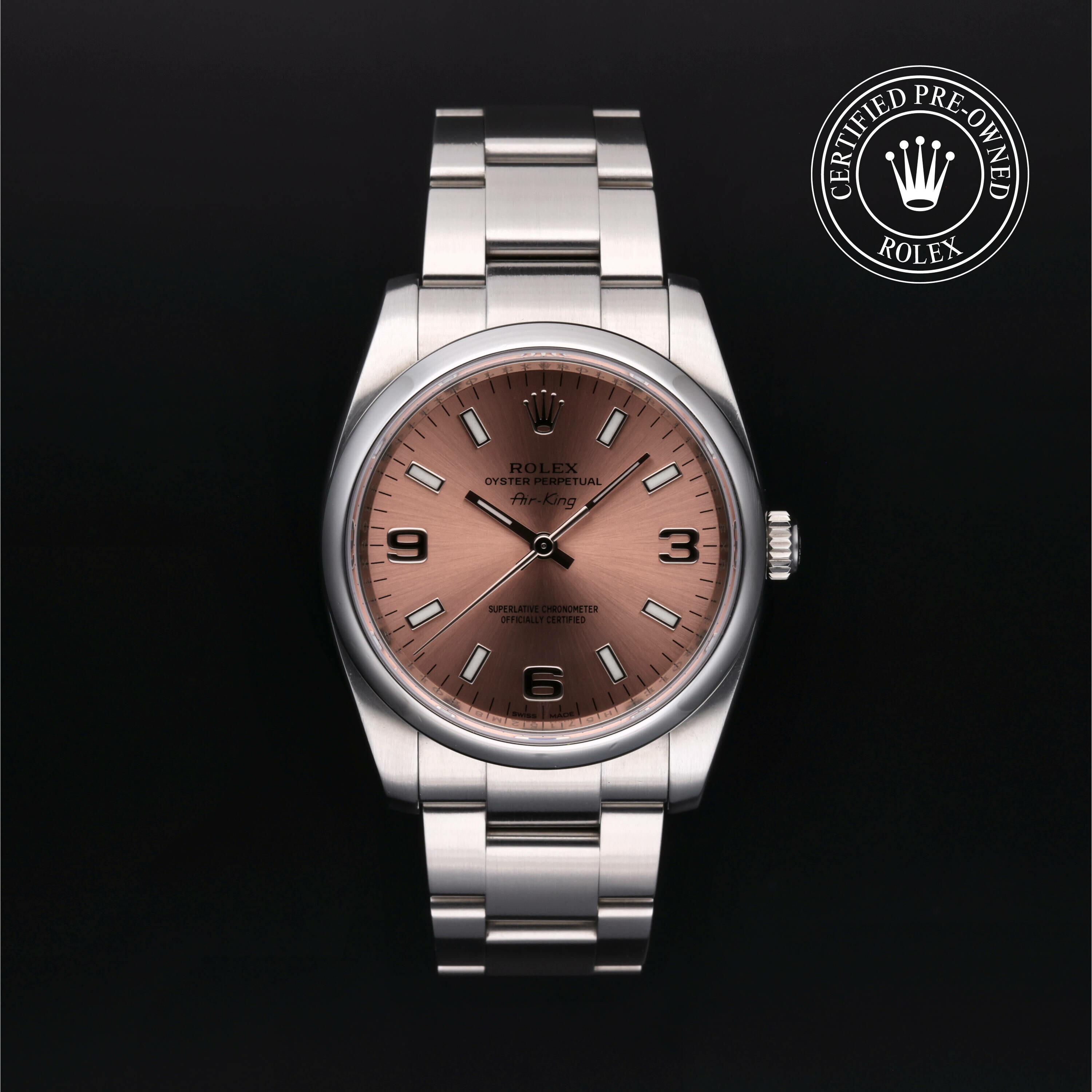 Rolex Oyster Perpetual 34 chez Ferret