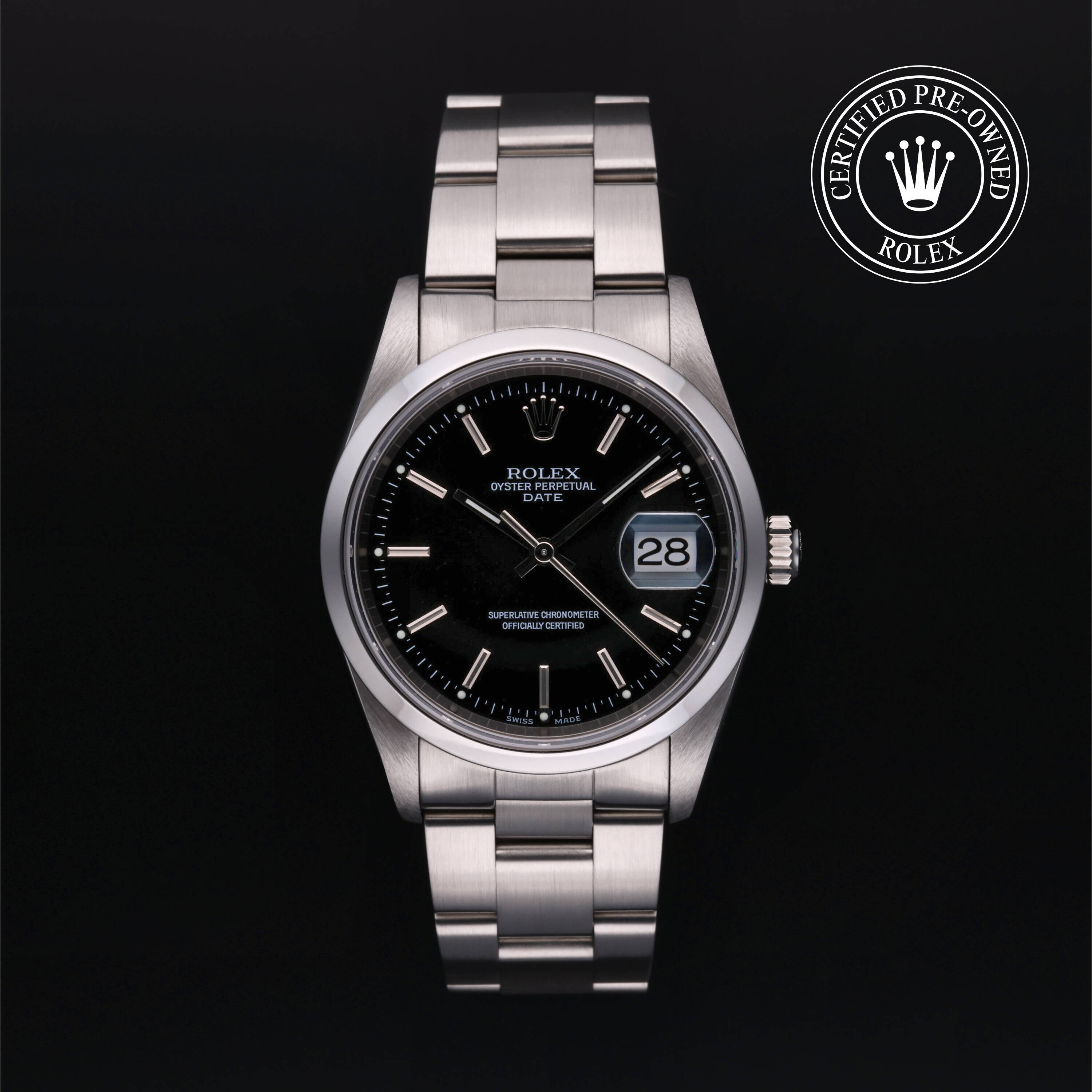 Rolex Oyster Perpetual Date 34 at Ferret