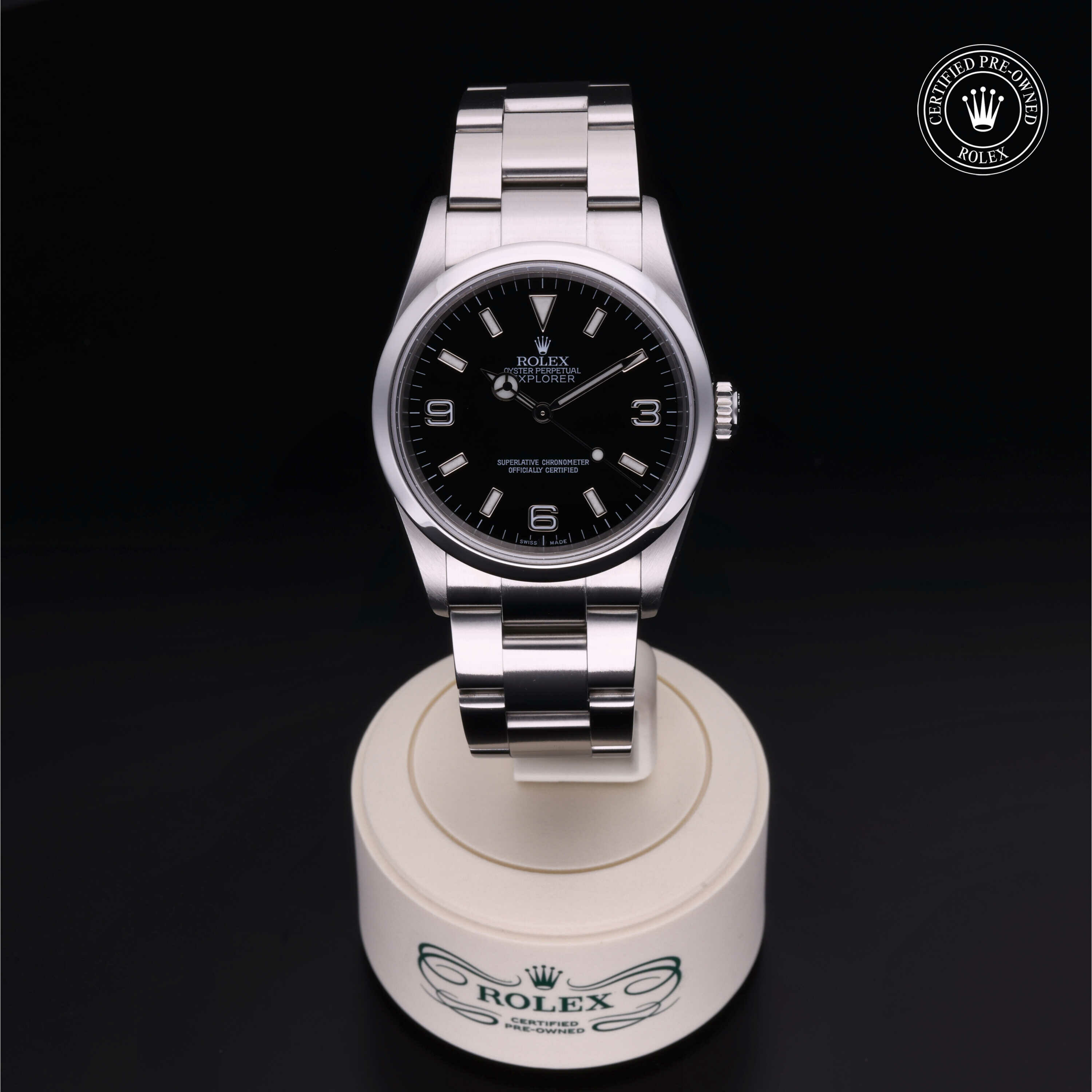 Rolex Oyster Perpetual Explorer 36 en Acier M114270-0002 chez Ferret