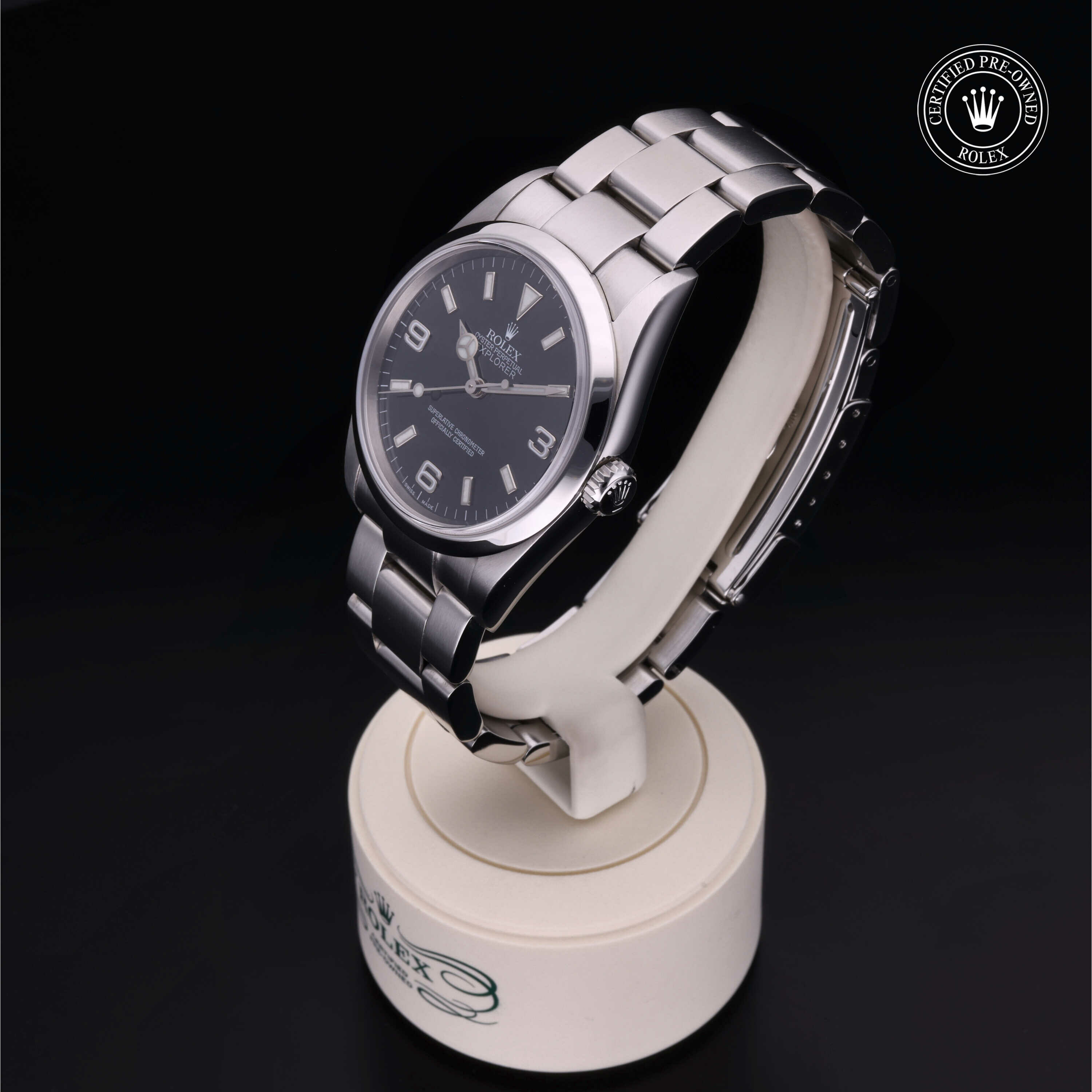 Rolex Oyster Perpetual Explorer 36 en Acier M114270-0002 chez Ferret - vue 6