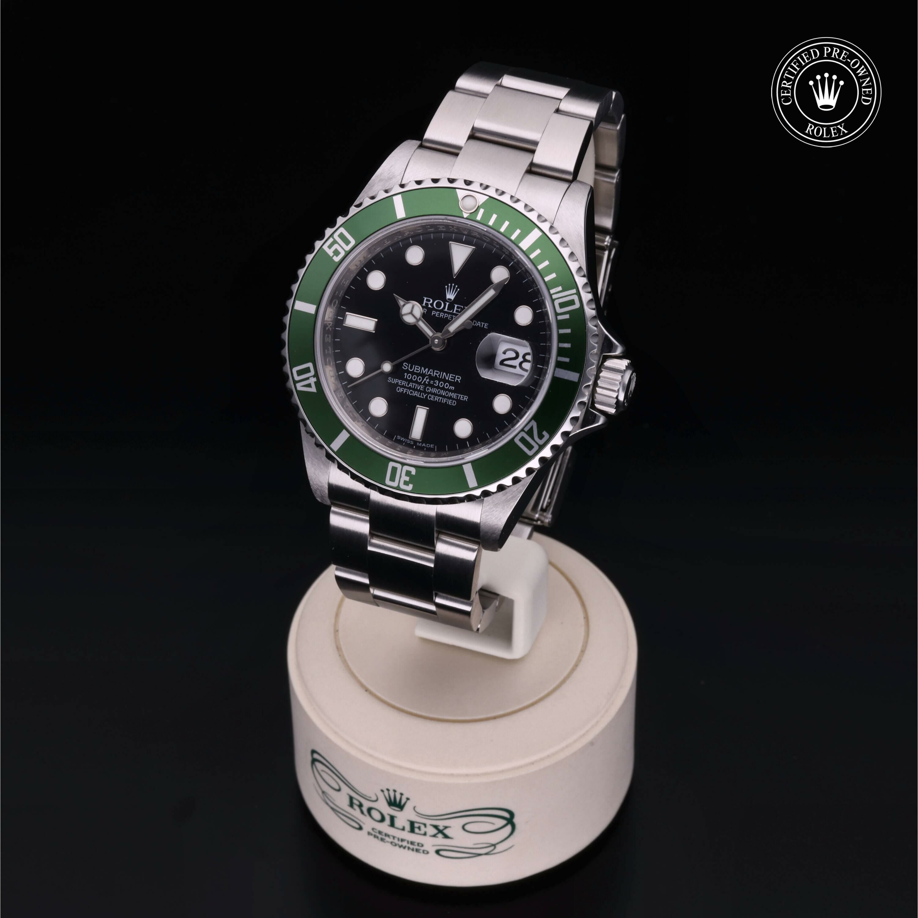 Rolex Oyster Perpetual Submariner Date in Steel M16610LV-0002 at Ferret - view 3