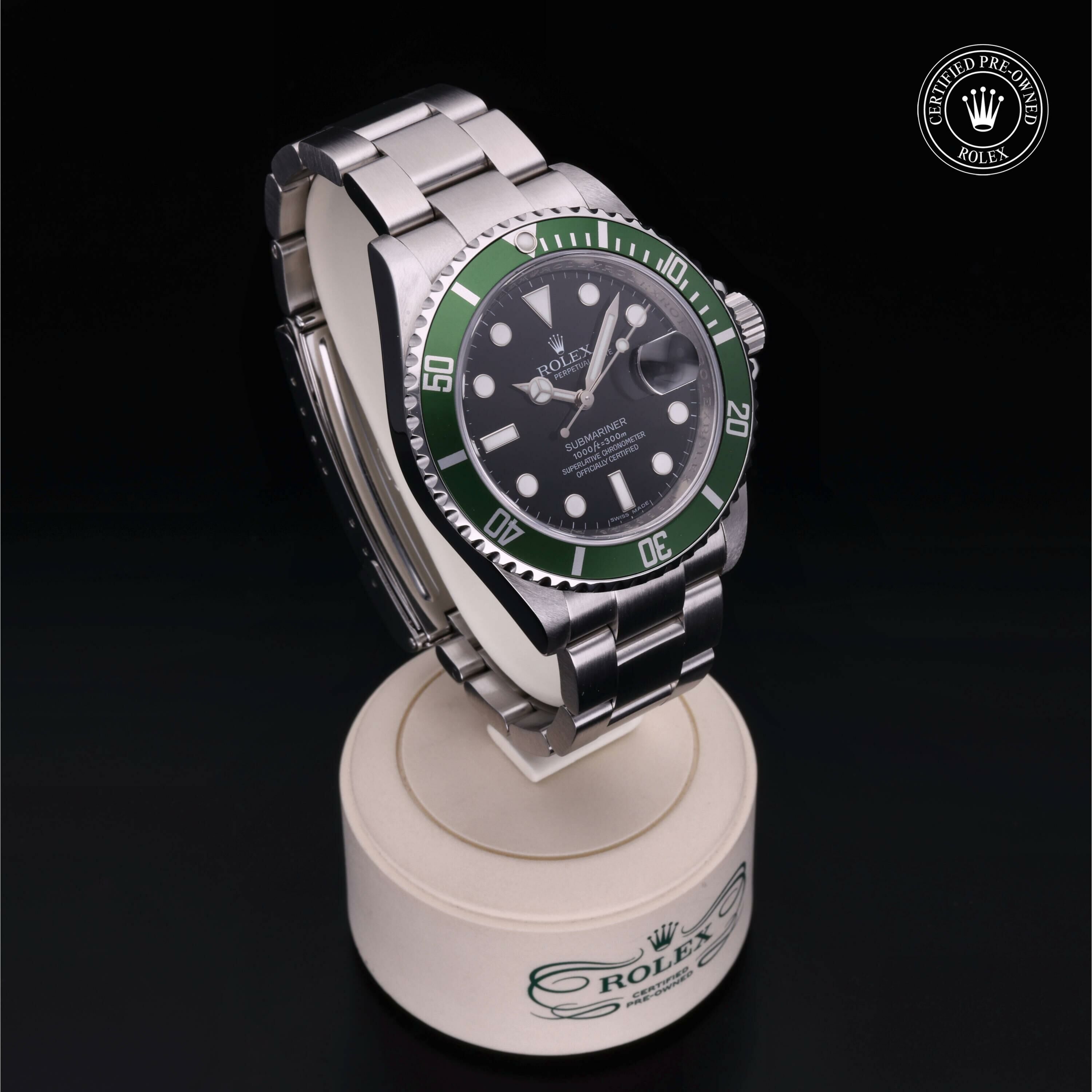 Rolex Oyster Perpetual Submariner Date in Steel M16610LV-0002 at Ferret - view 33