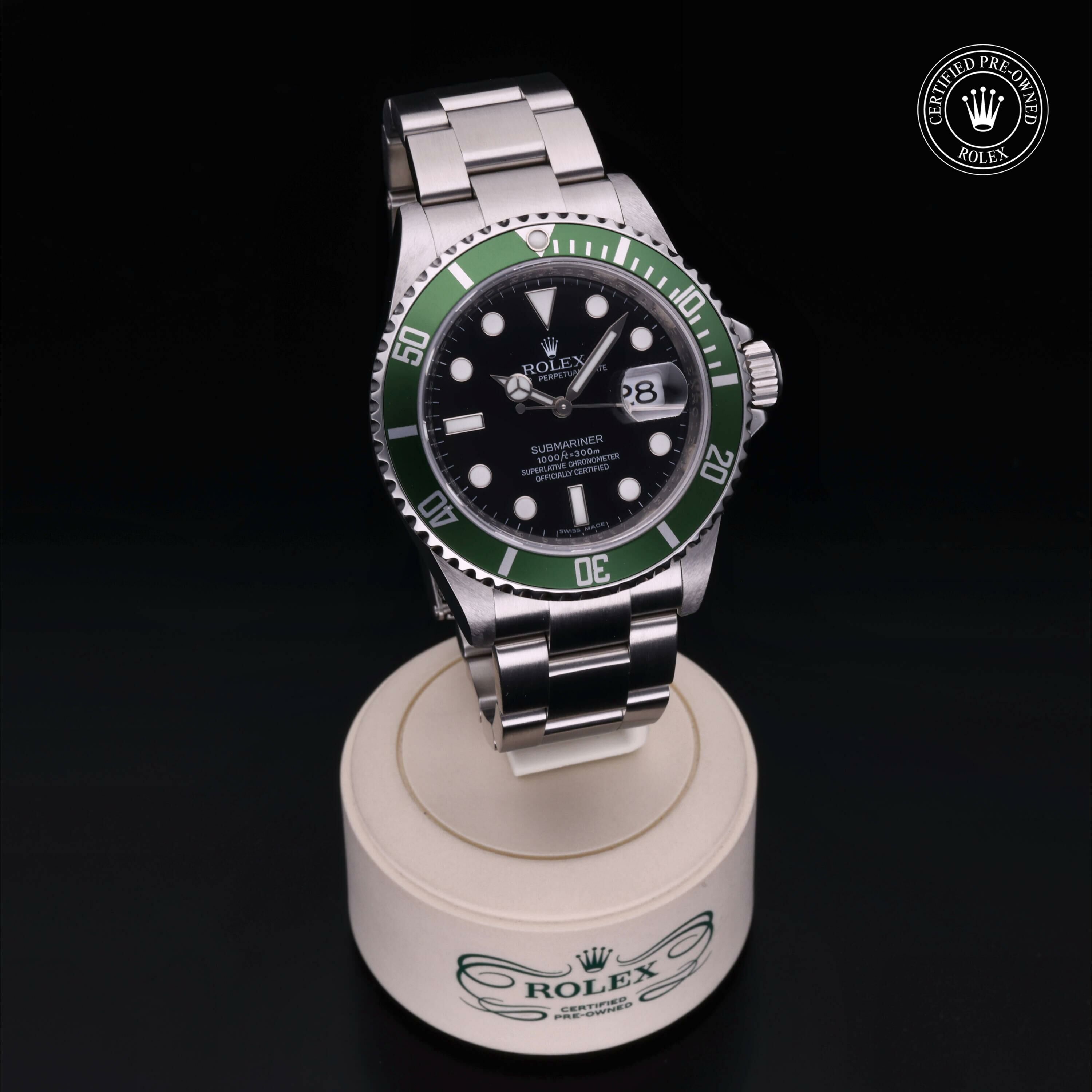 Rolex Oyster Perpetual Submariner Date in Steel M16610LV-0002 at Ferret - view 35