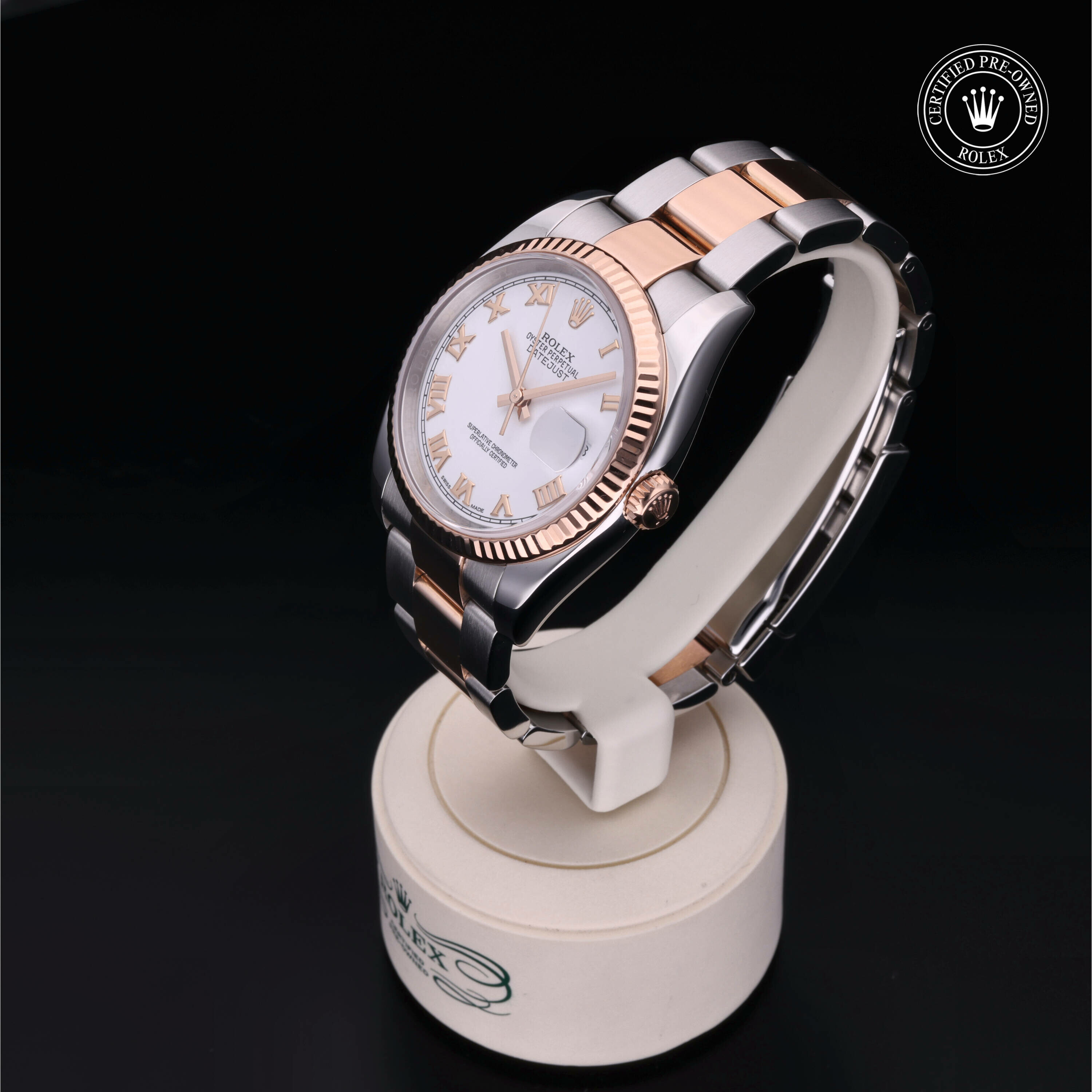 Rolex Datejust 36 in Rolesor 18 Carat Red M116231-0092 at Ferret - view 6