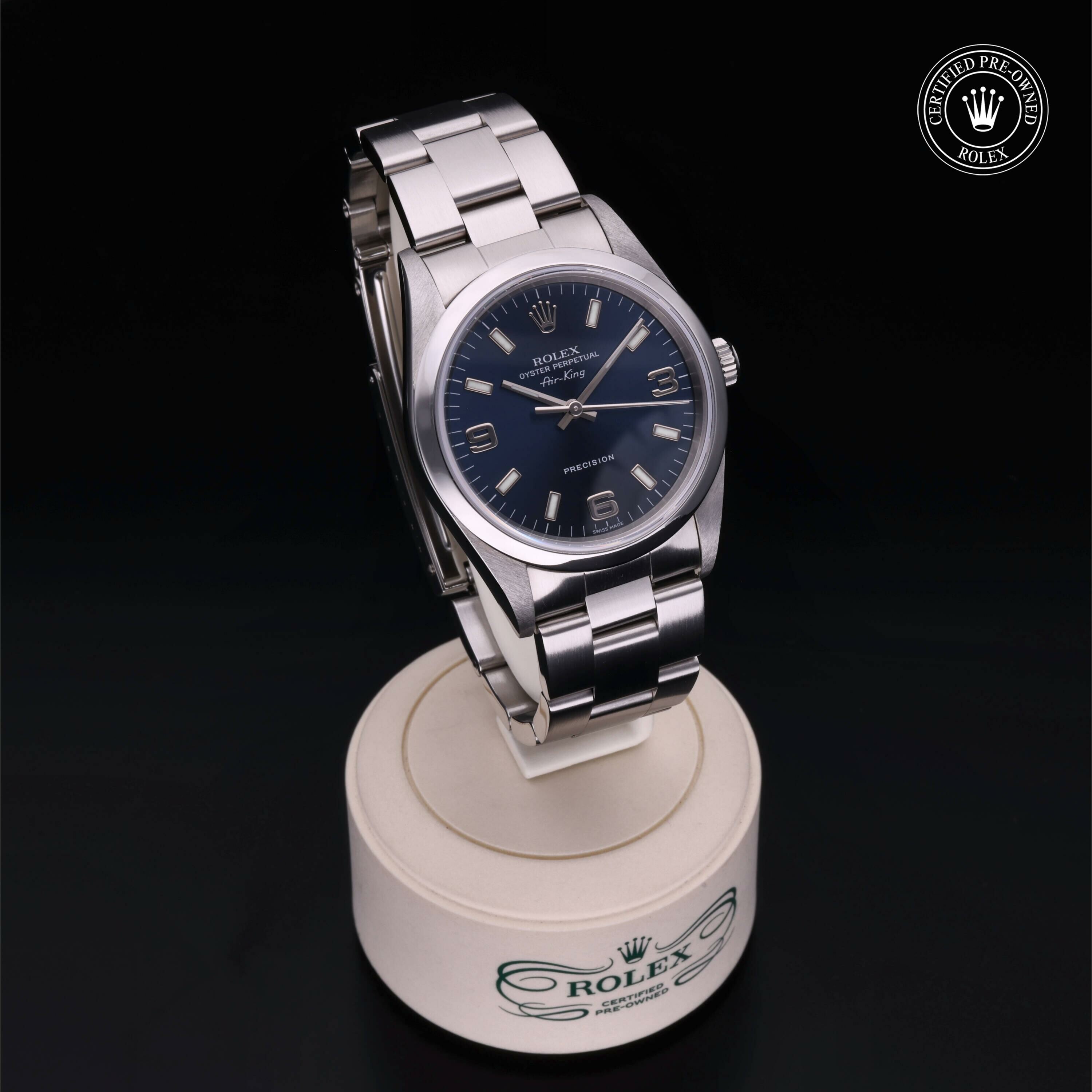 Rolex Oyster Perpetual 34 in Steel M14000-0005 at Ferret - view 34