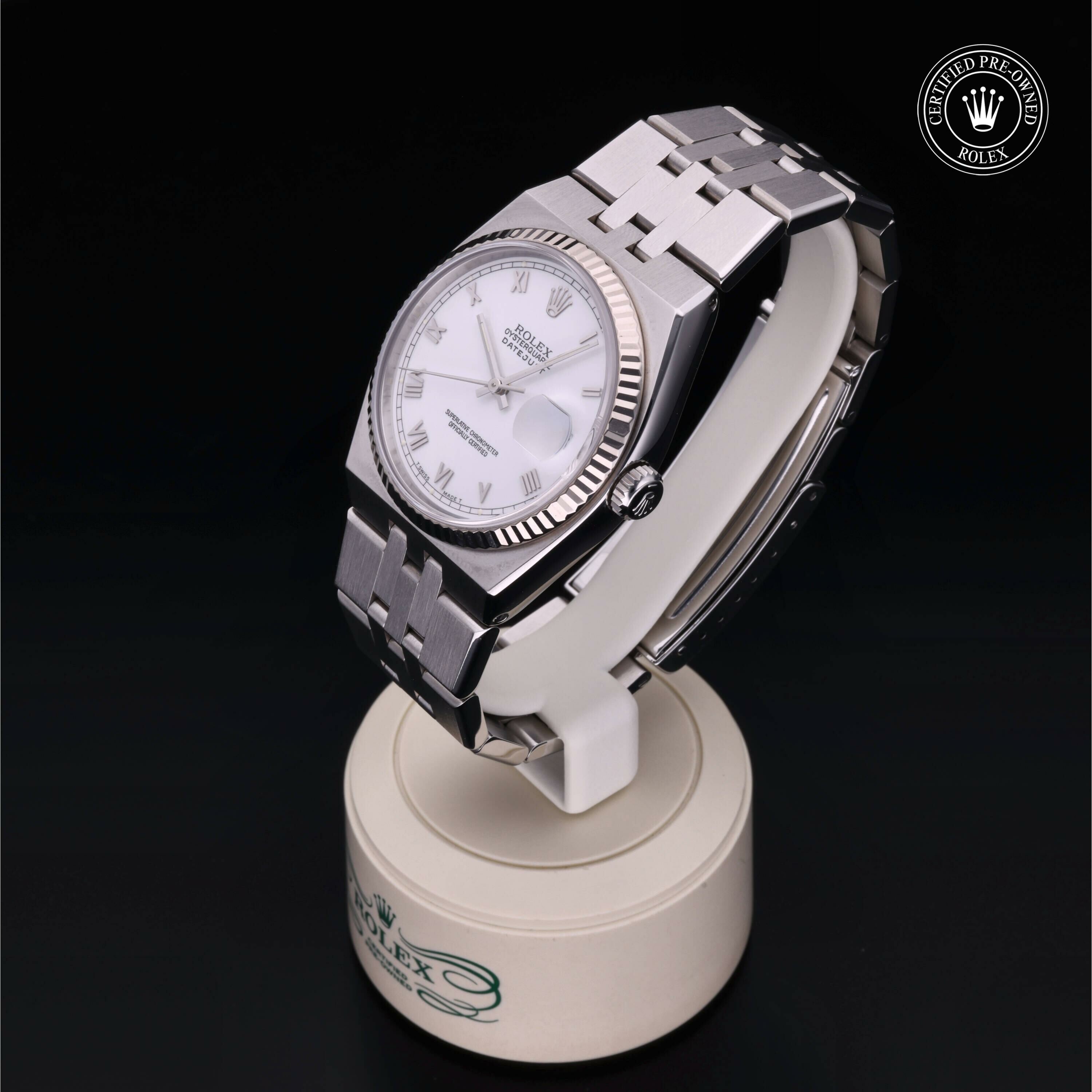 Rolex Oyster Perpetual Datejust 36 in Rolesor 18 Carat White M17014-0005 at Ferret - view 6