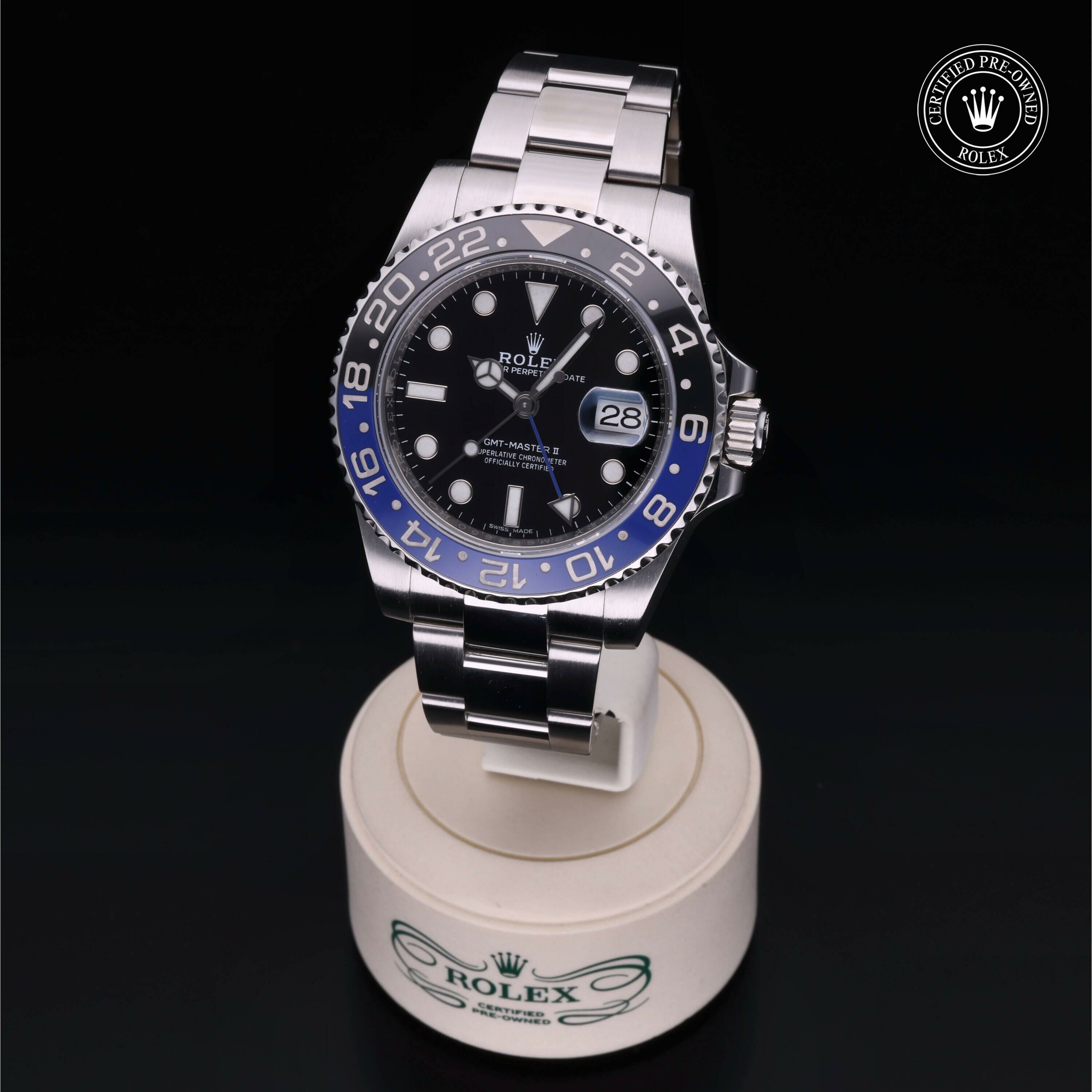 Rolex GMT‑Master II en Acier M116710BLNR-0002 chez Ferret - vue 2