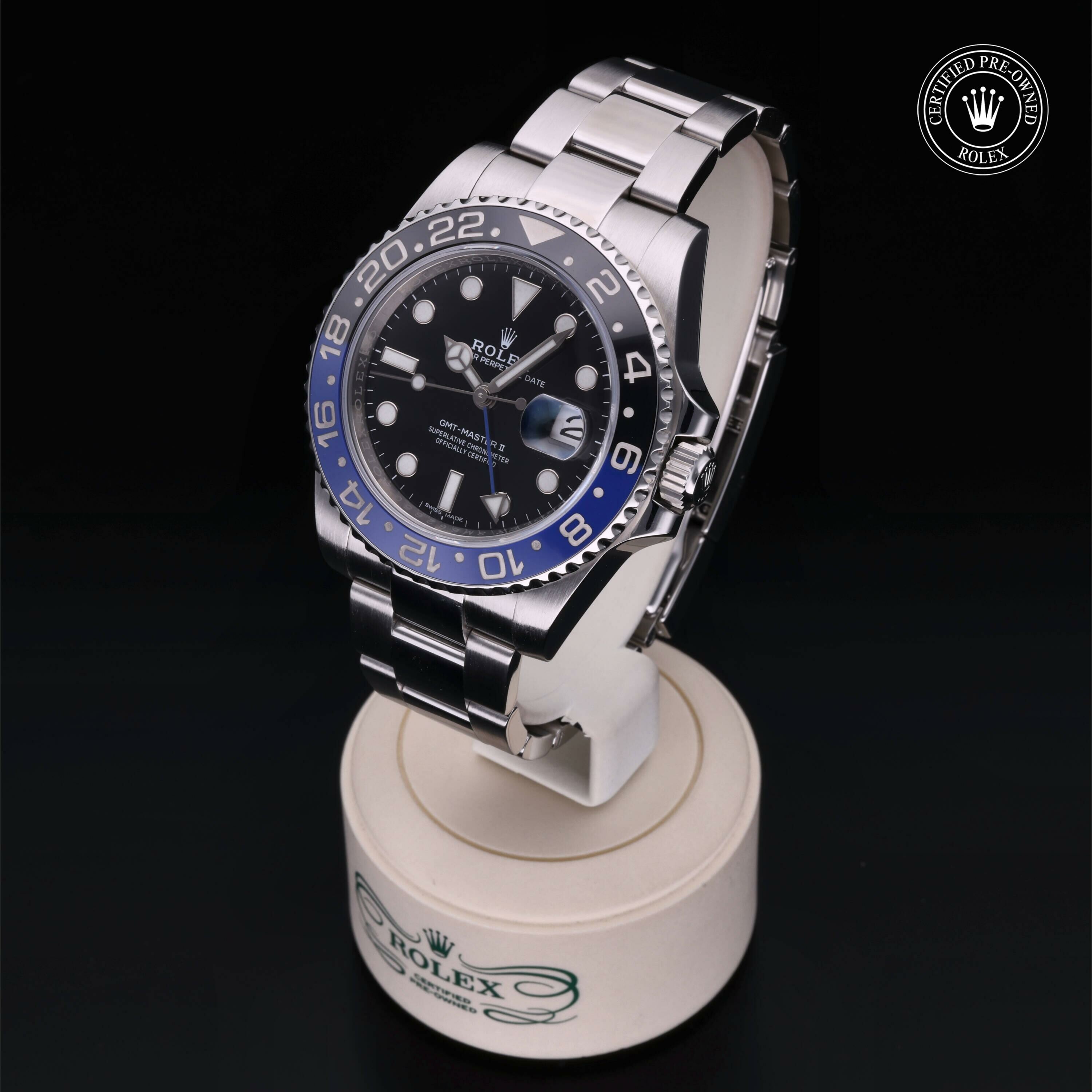 Rolex GMT‑Master II en Acier M116710BLNR-0002 chez Ferret - vue 4