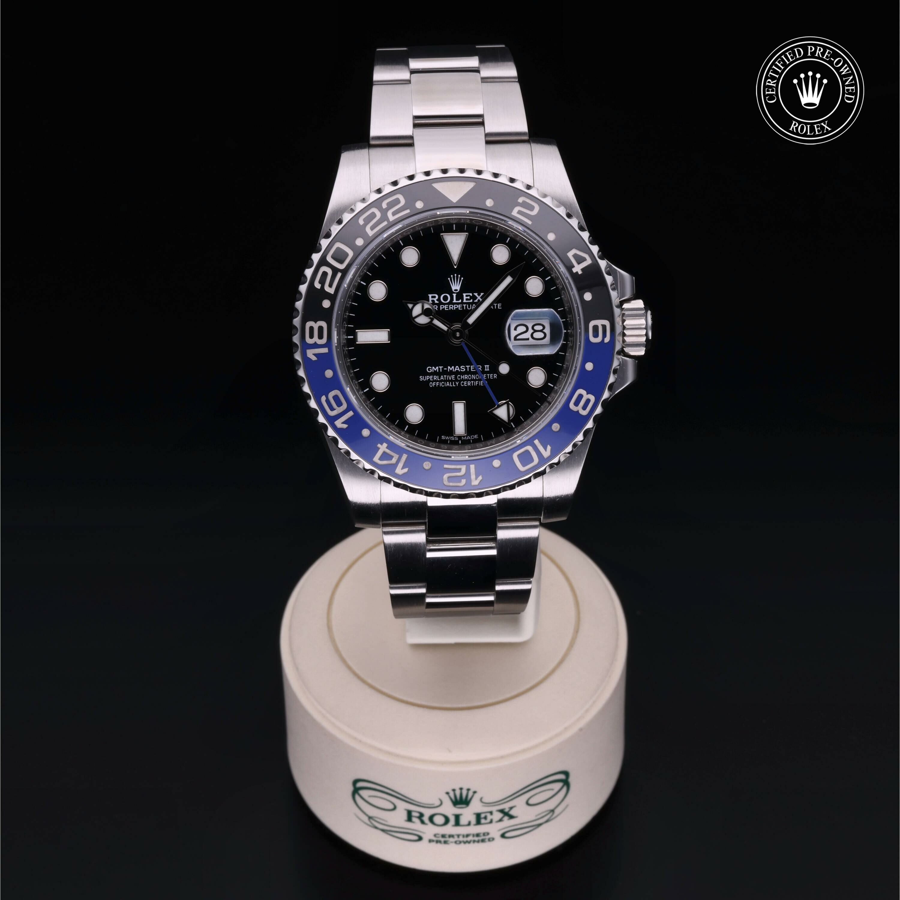 Rolex GMT‑Master II en Acier M116710BLNR-0002 chez Ferret - vue 36