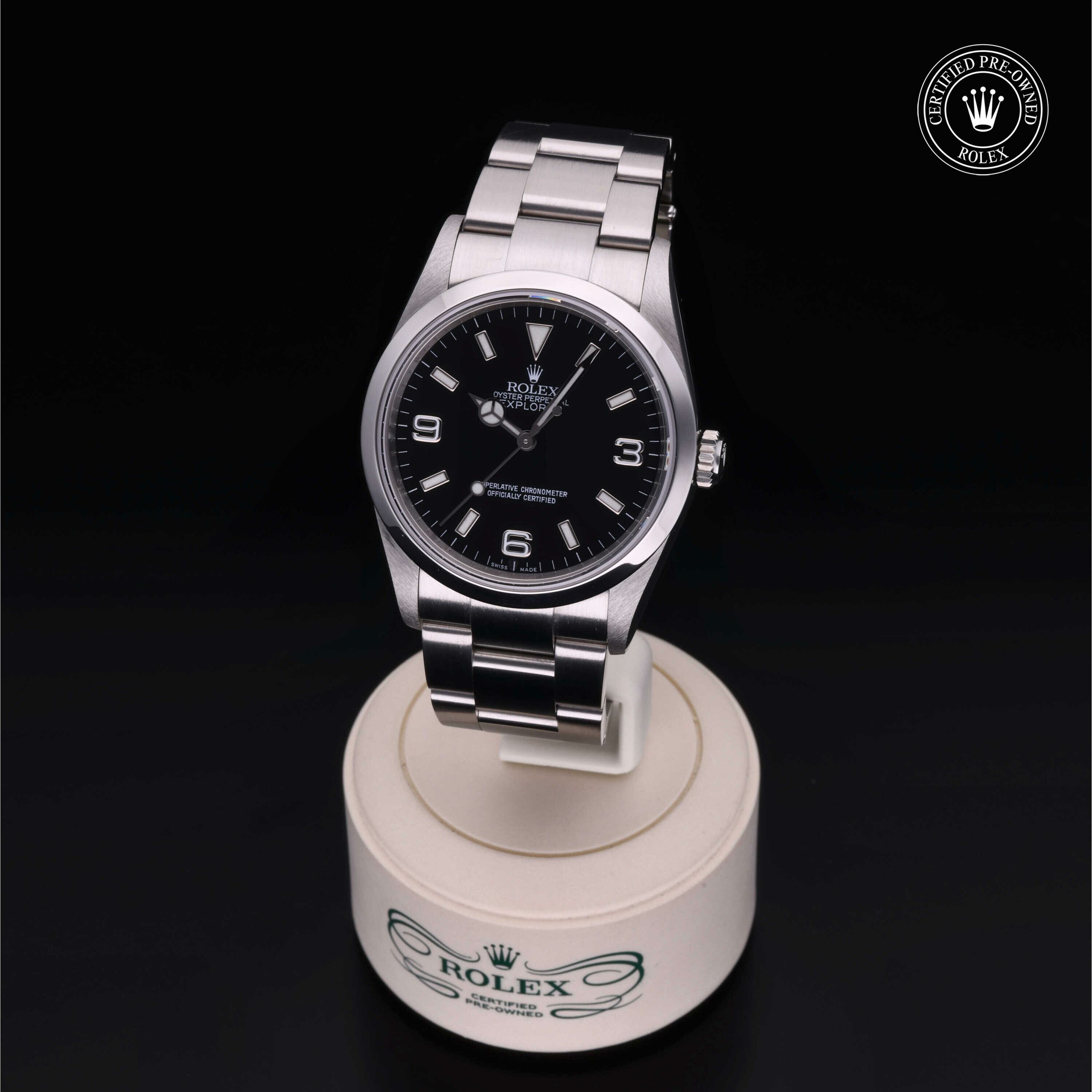 Rolex Oyster Perpetual Explorer 36 in Steel M114270-0002 at Ferret - view 2