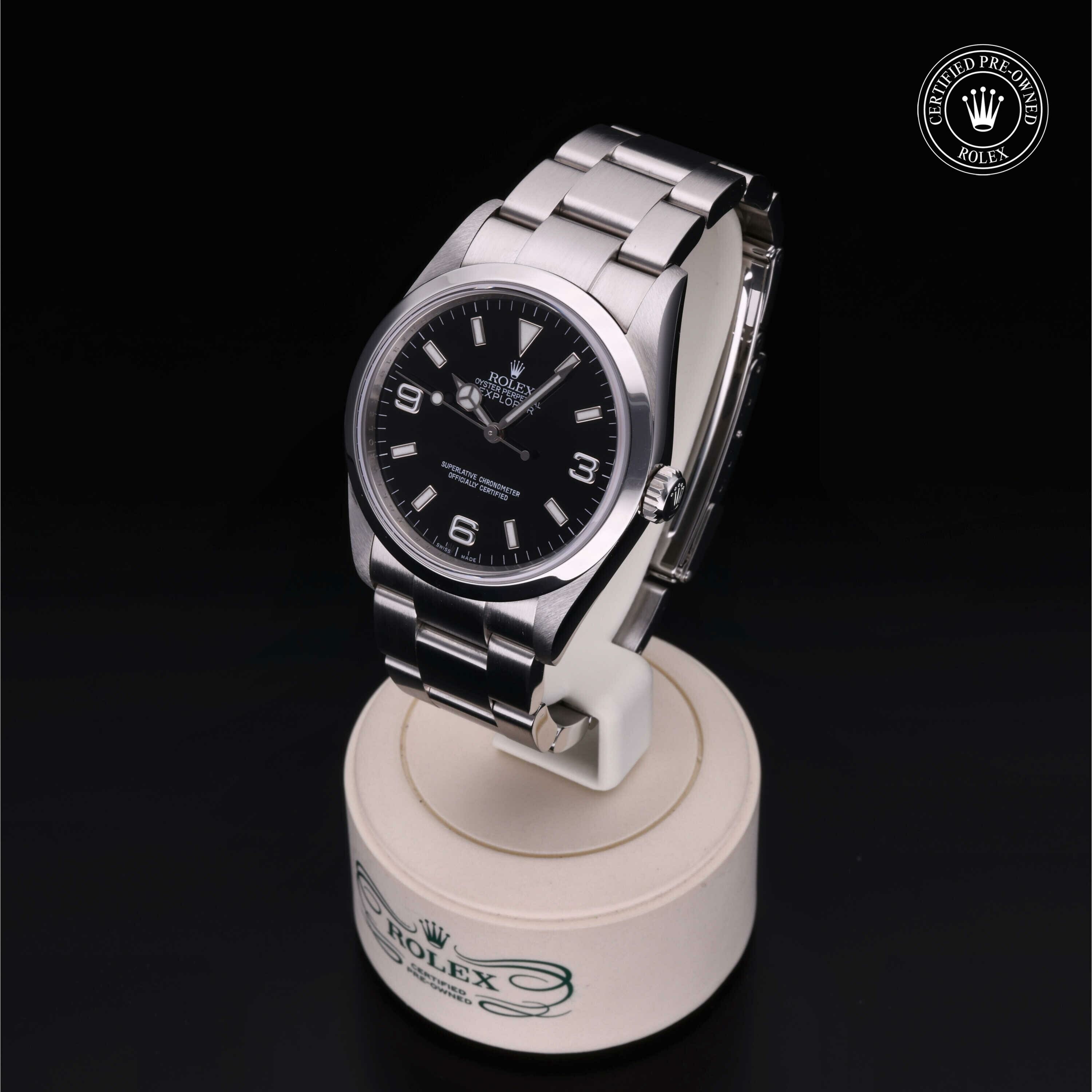 Rolex Oyster Perpetual Explorer 36 in Steel M114270-0002 at Ferret - view 4