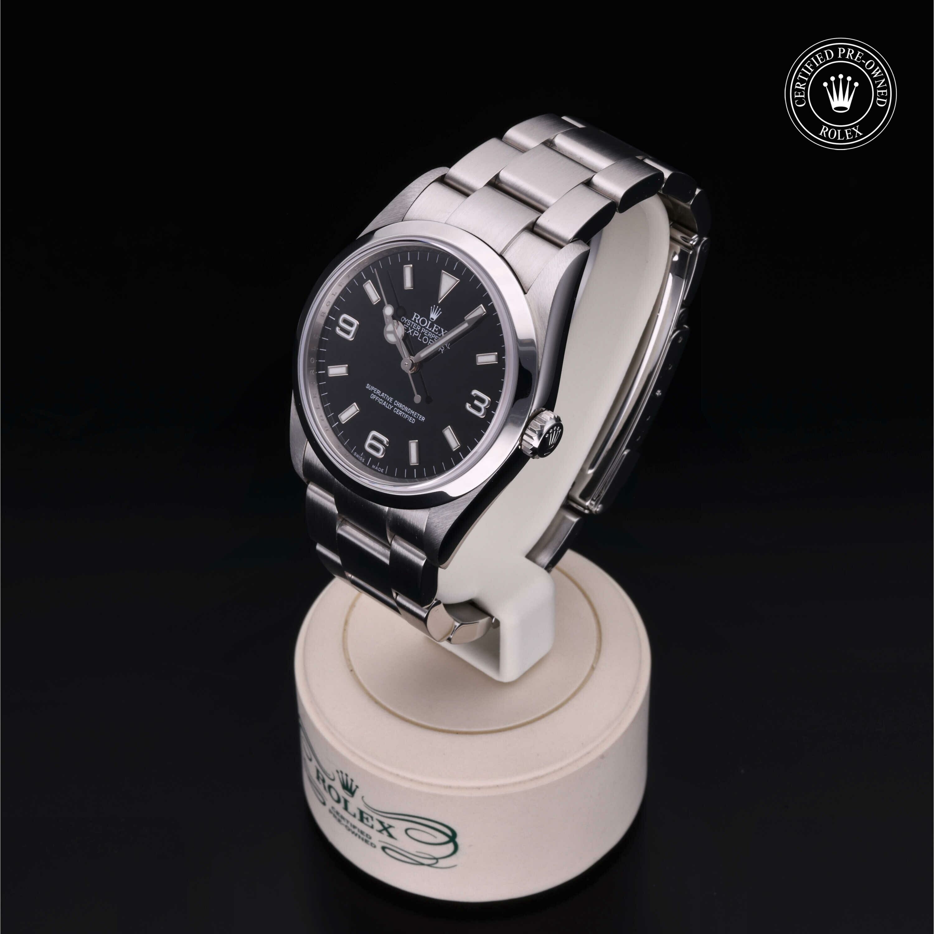 Rolex Oyster Perpetual Explorer 36 in Steel M114270-0002 at Ferret - view 5