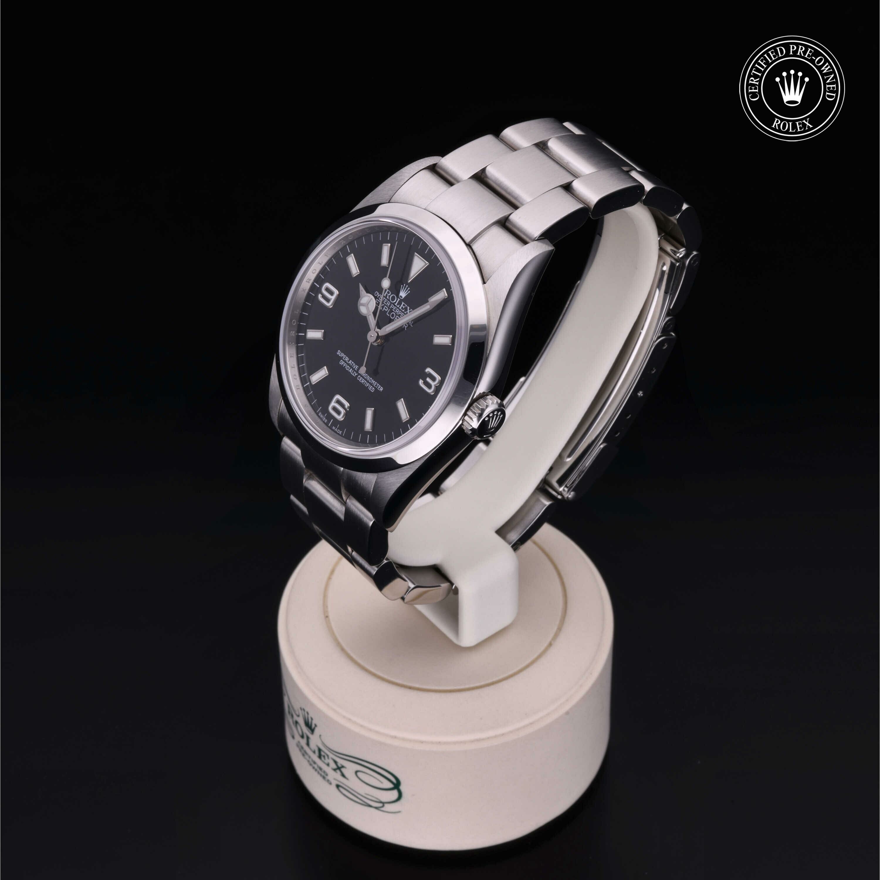 Rolex Oyster Perpetual Explorer 36 in Steel M114270-0002 at Ferret - view 6