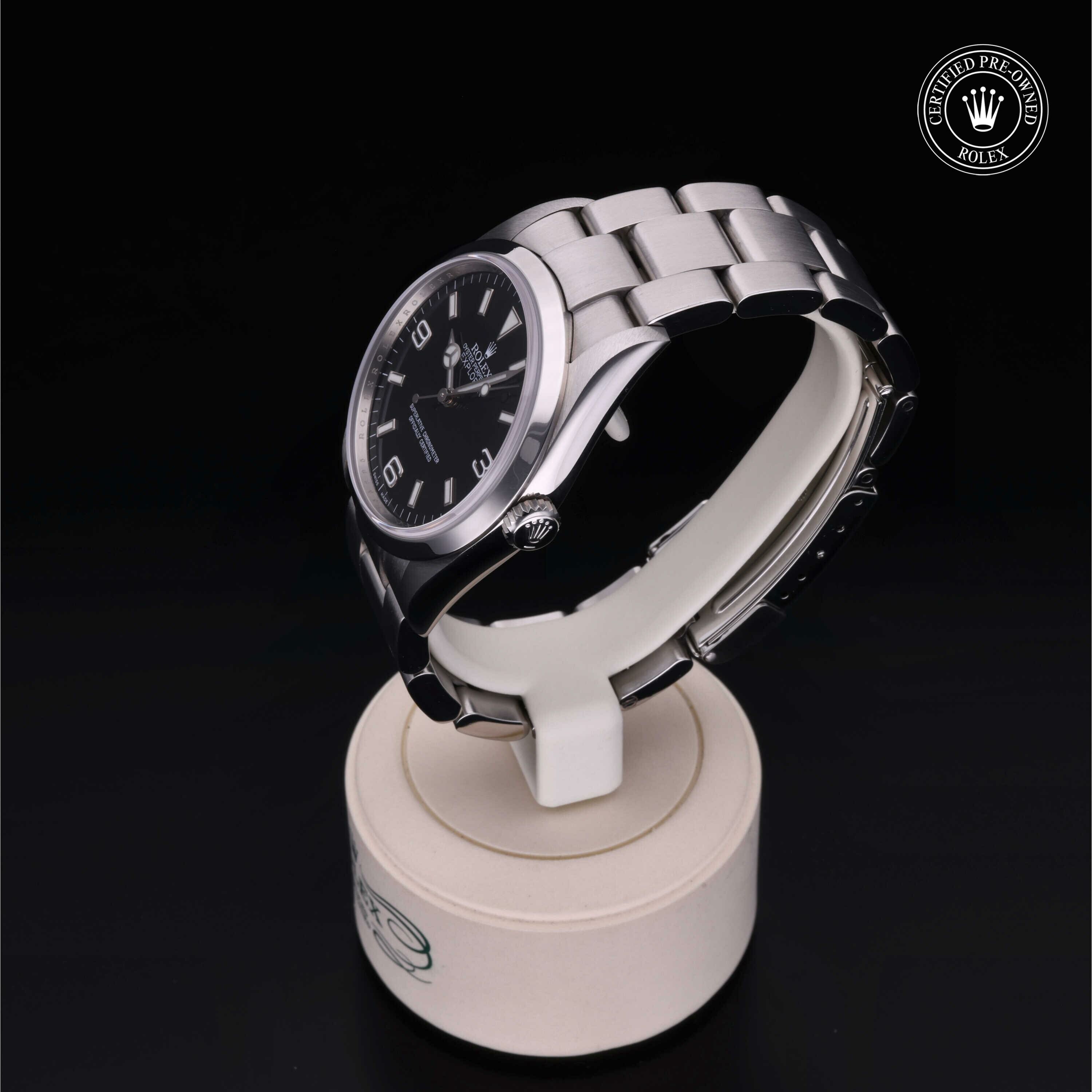 Rolex Oyster Perpetual Explorer 36 in Steel M114270-0002 at Ferret - view 8